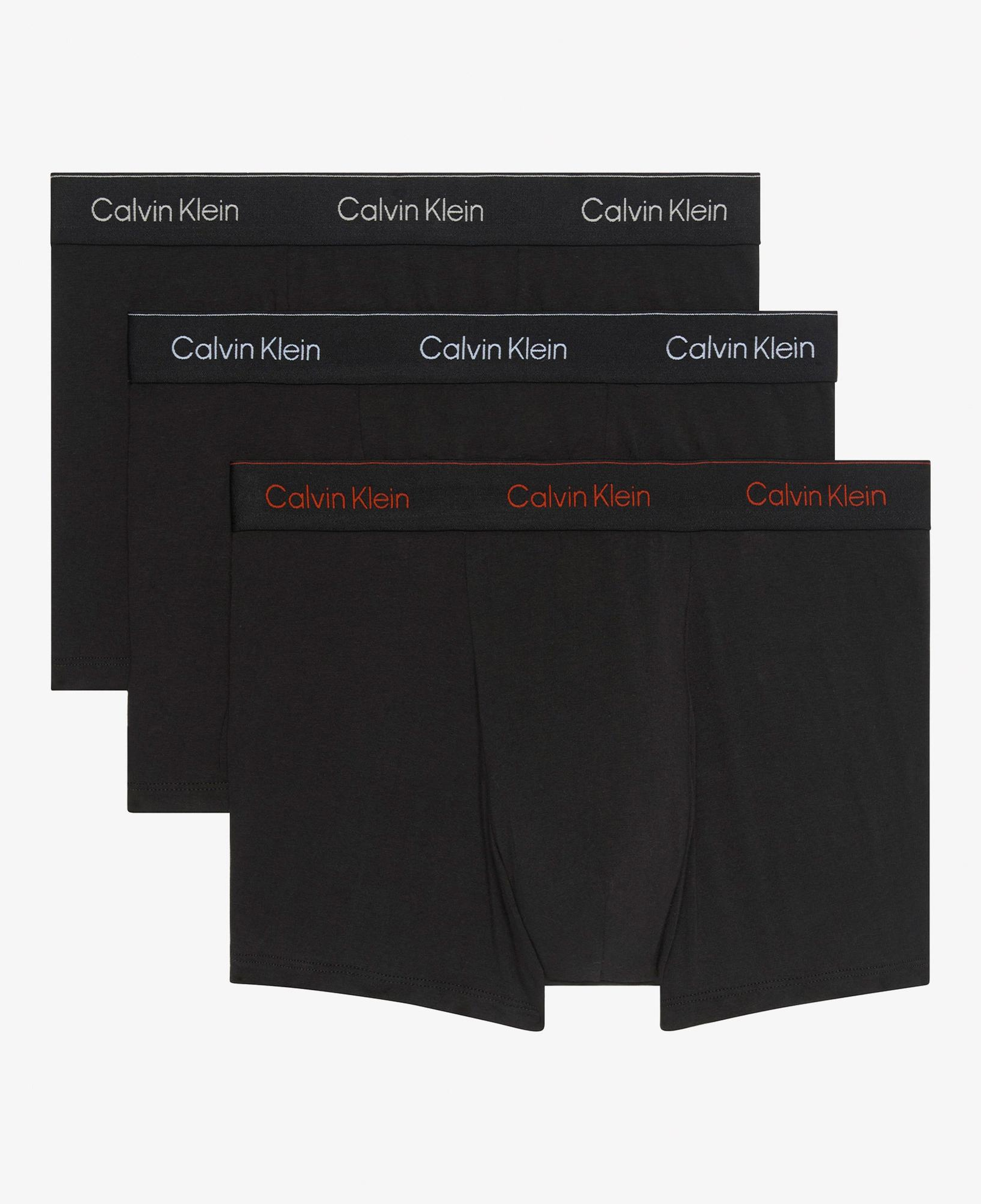 Calvin Klein 3'Lü Relaxed Fit Erkek Siyah Boxer