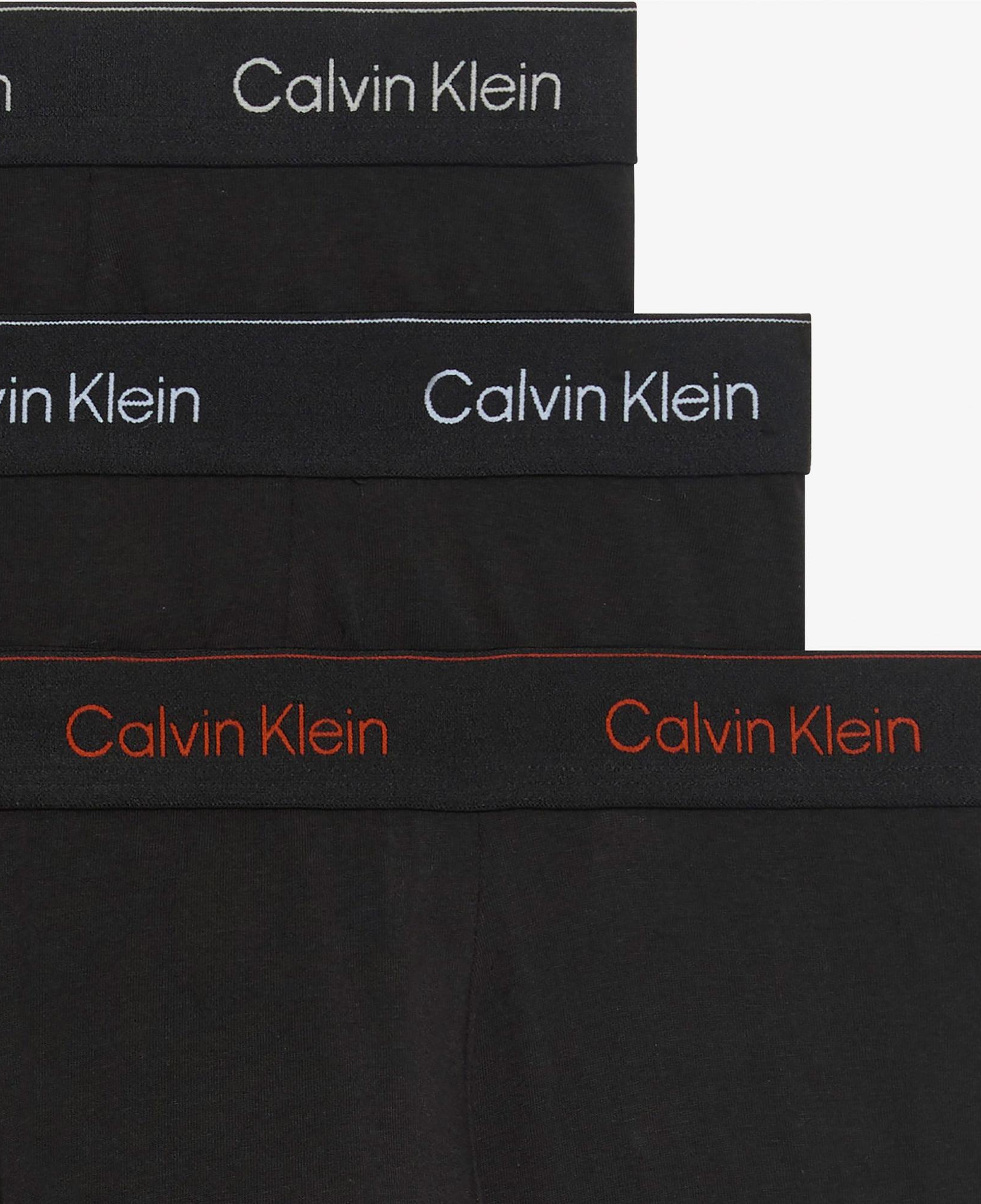 Calvin Klein 3'Lü Relaxed Fit Erkek Siyah Boxer