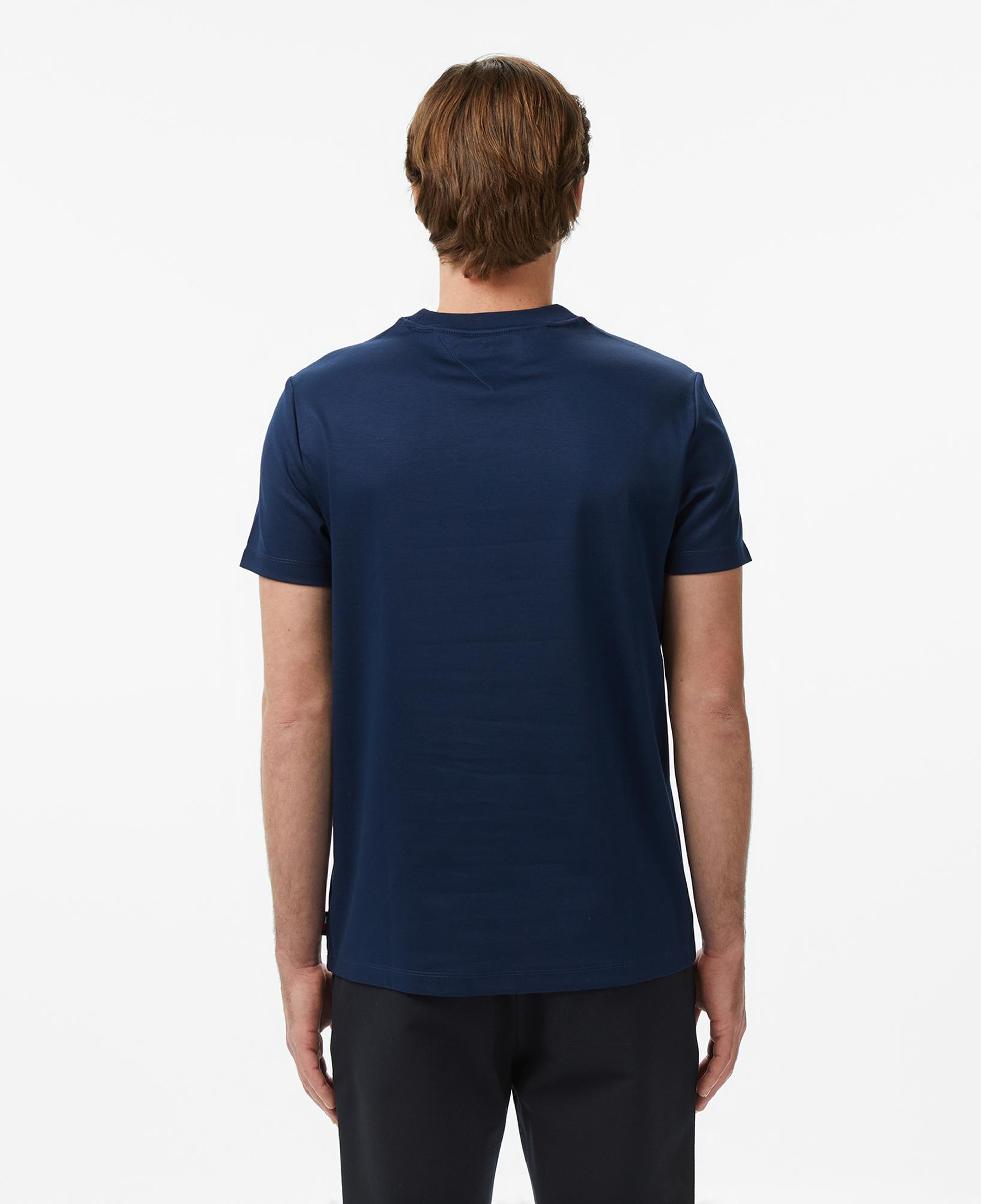 Tommy Hilfiger Elevated Essentials Erkek Lacivert T-Shirt