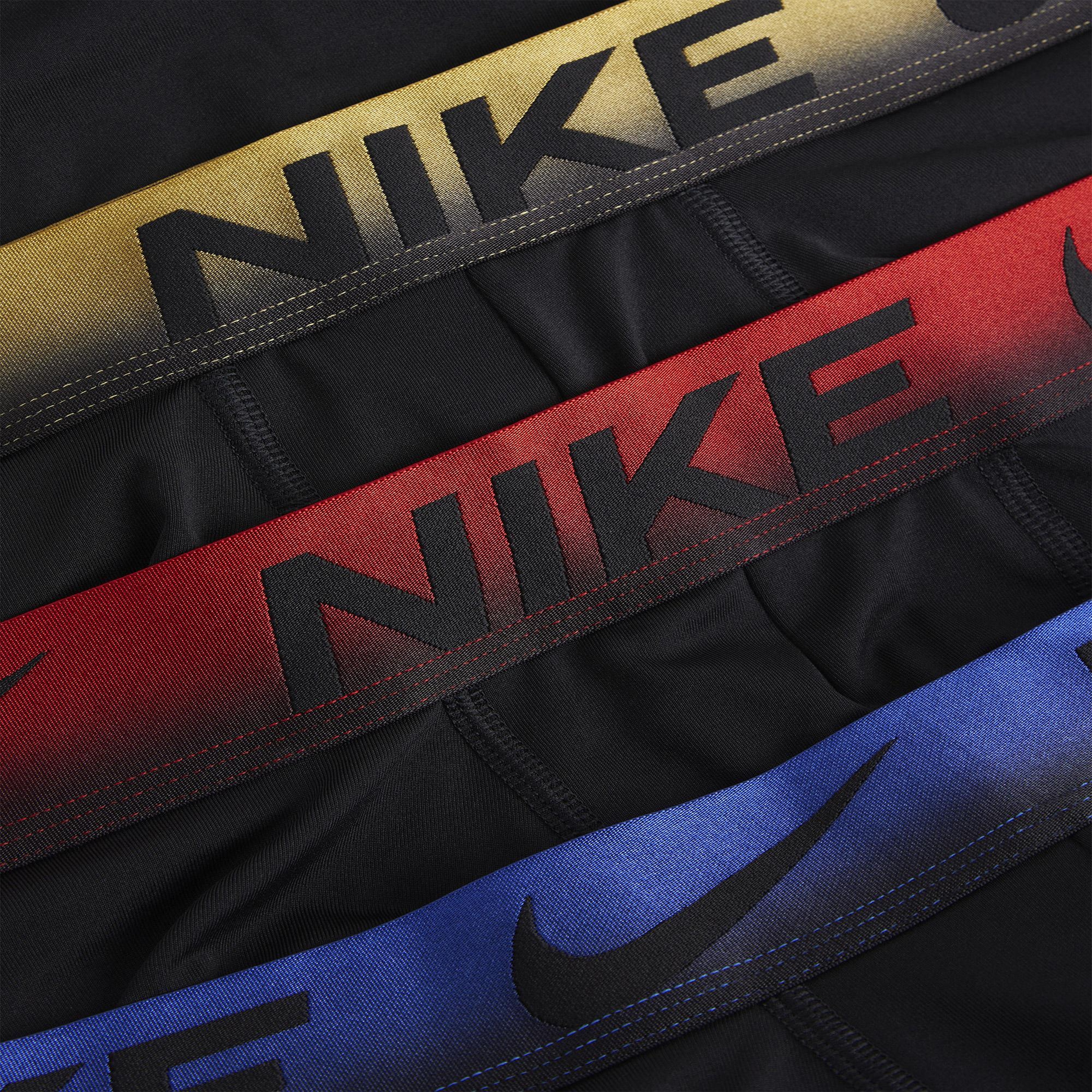 Nike 3lü Erkek Renkli Boxer