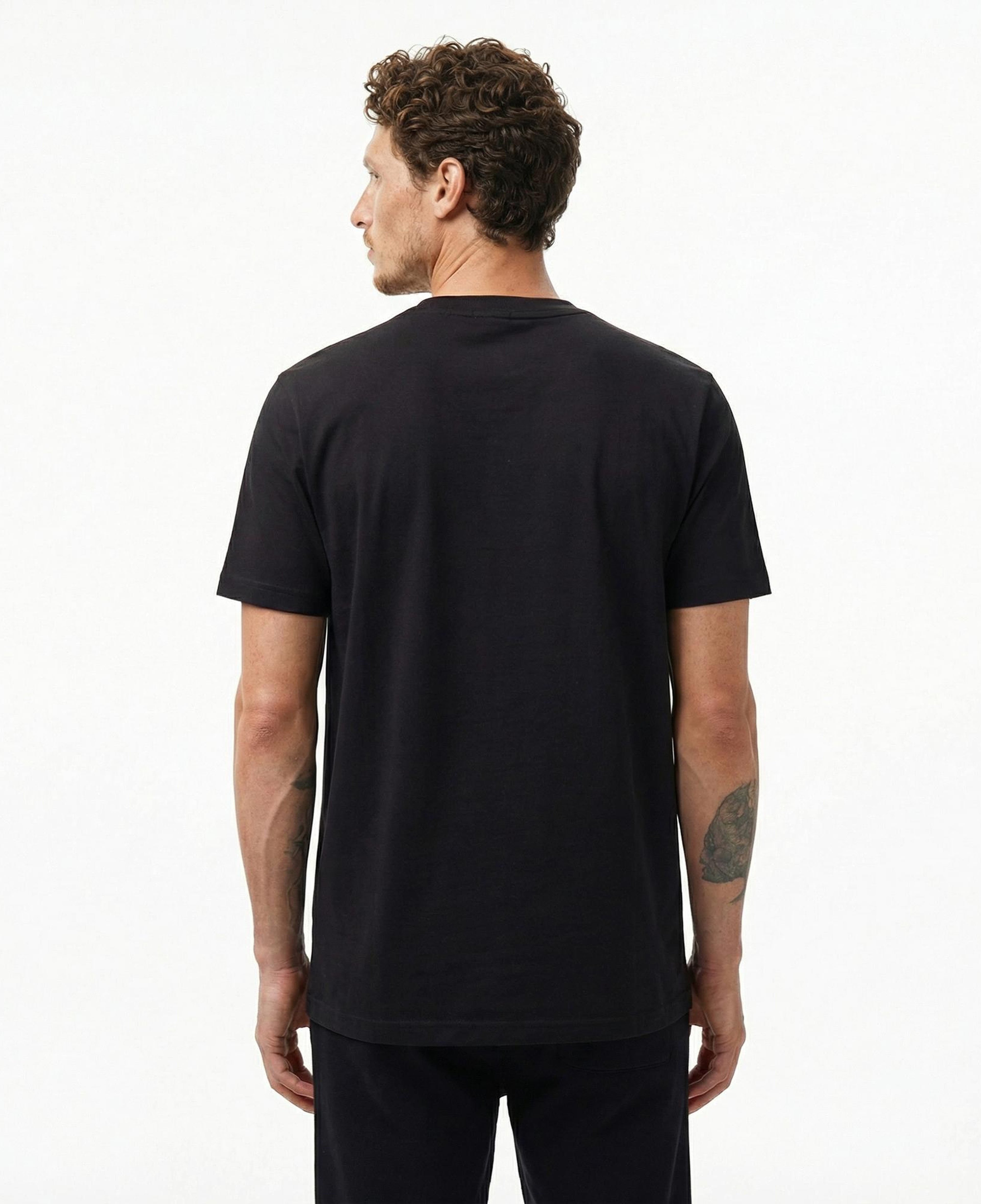 Boss Erkek Siyah T-Shirt