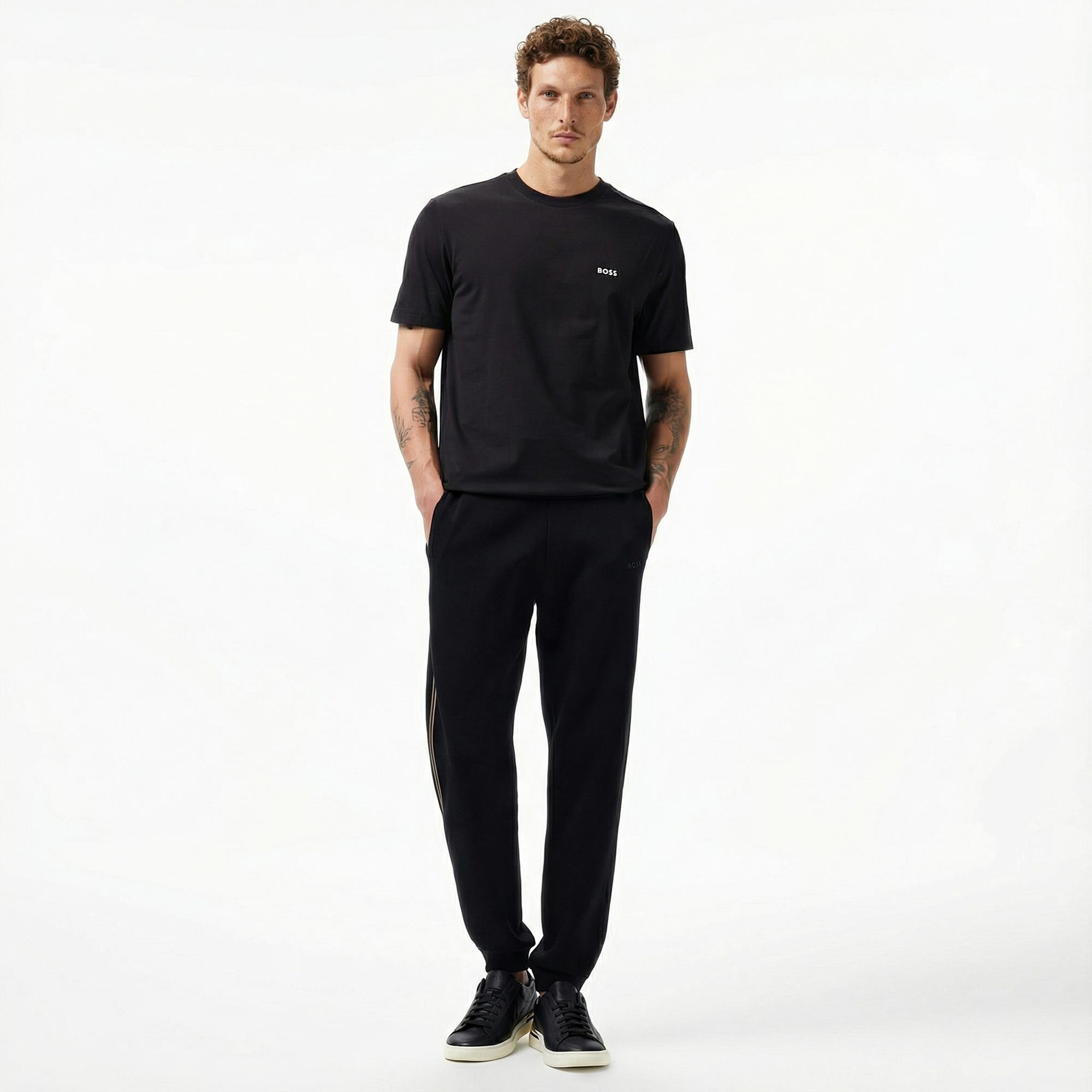 Boss Erkek Siyah T-Shirt