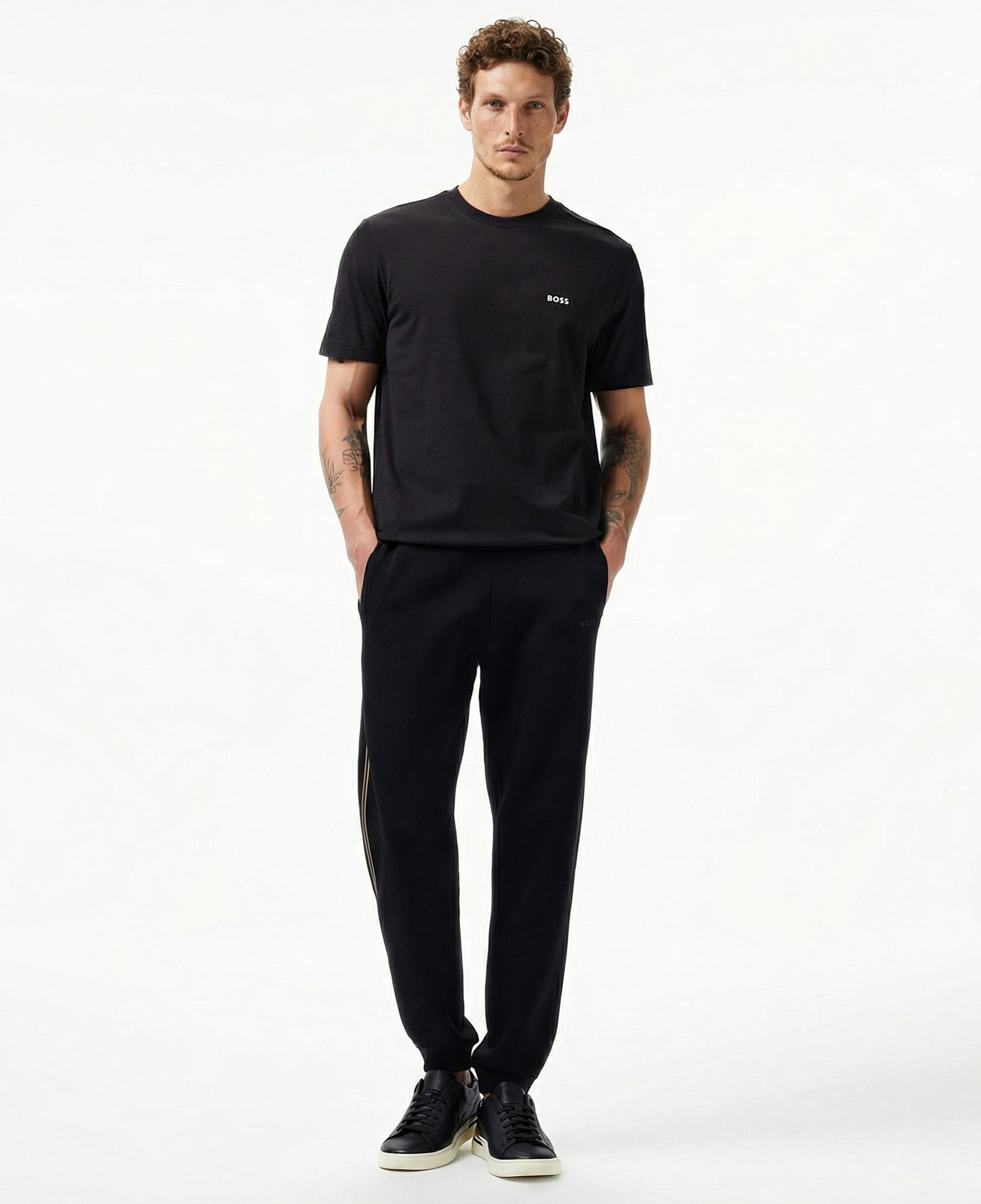 Boss Erkek Siyah T-Shirt