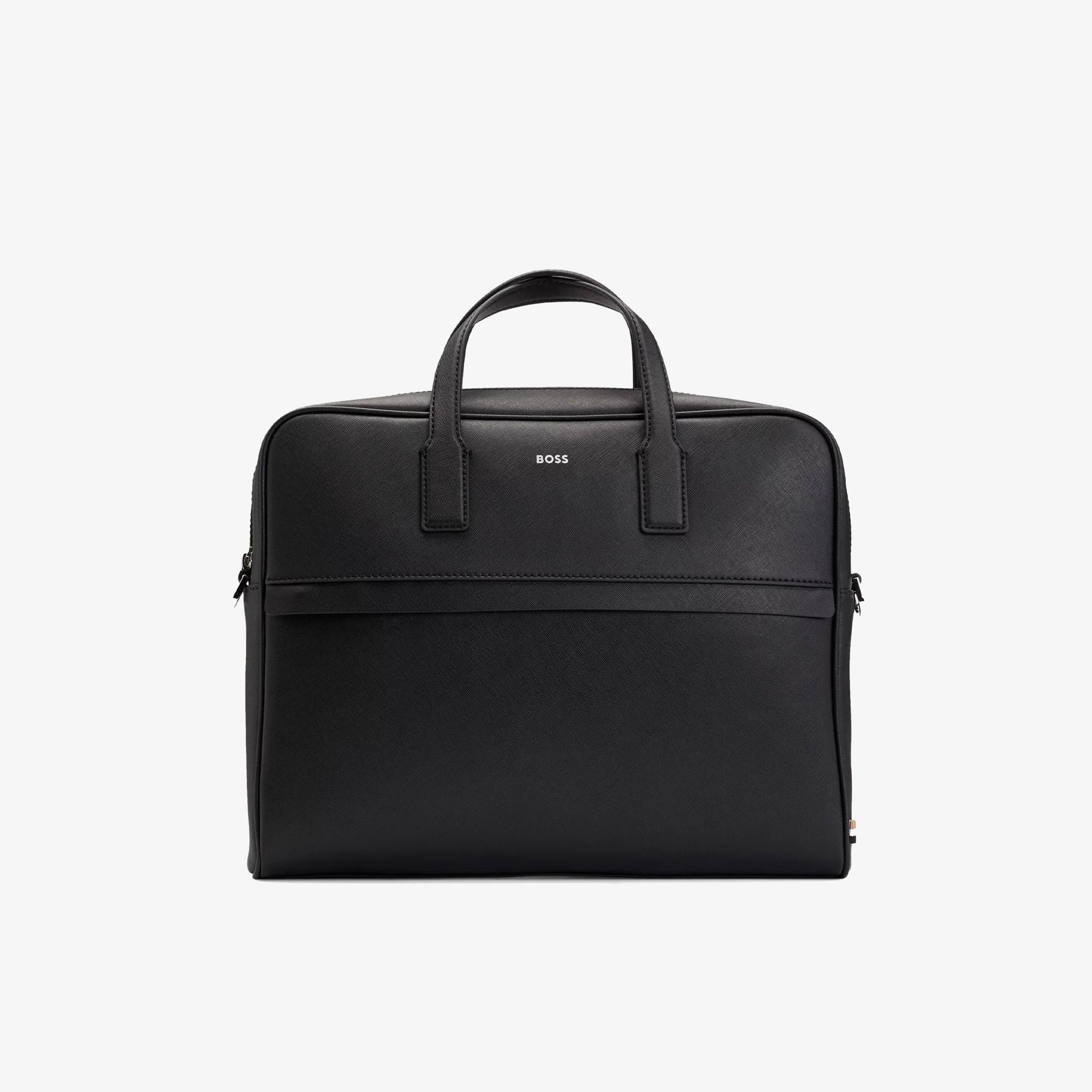 Boss Zair Erkek Siyah Laptop Çantası