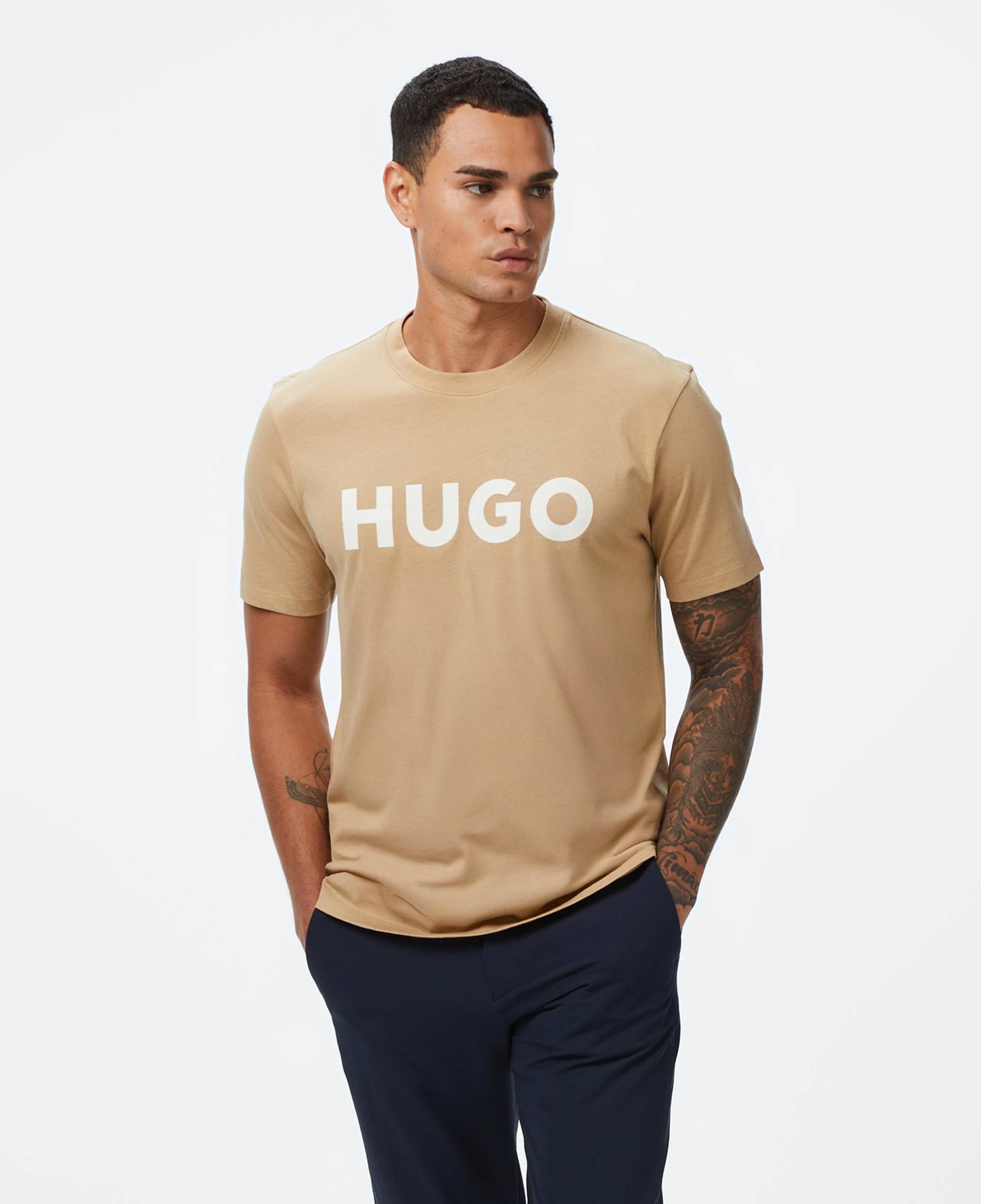 Hugo Dulivio Erkek Bej T-Shirt
