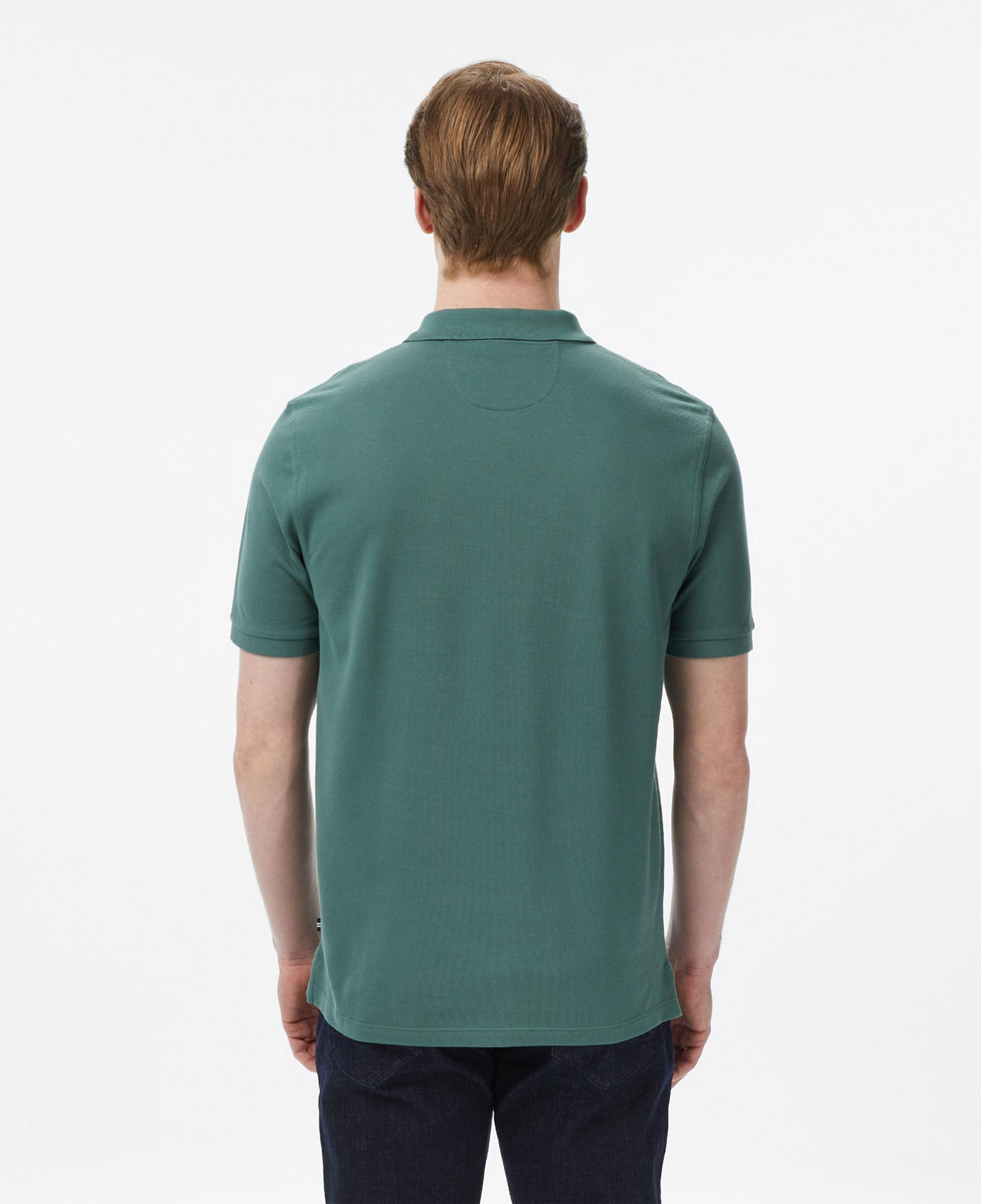 Nautica Erkek Yeşil Regular Fit Polo Yaka T-Shirt
