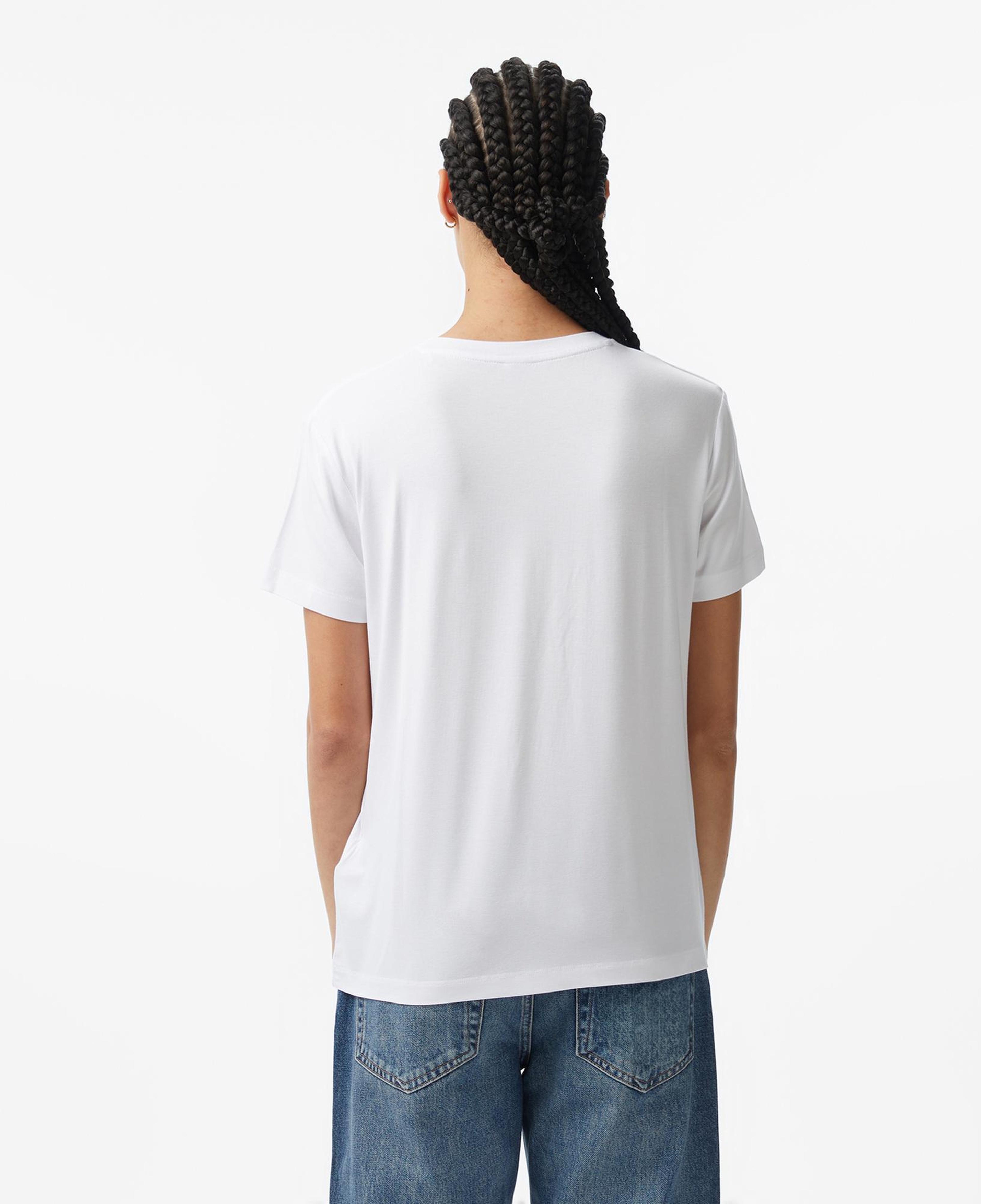Guess Corinne Boxy Fit Kadın Bej T-Shirt