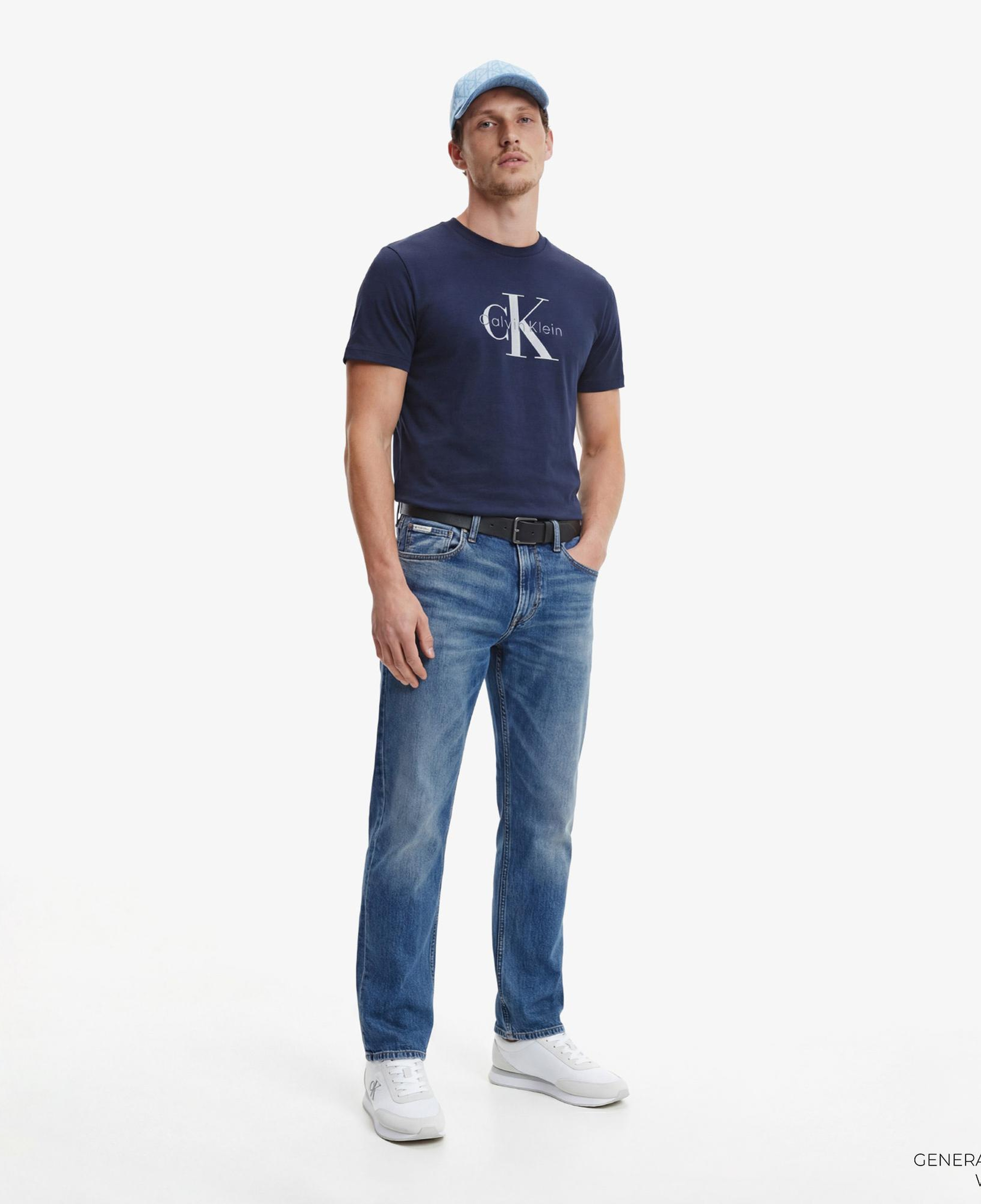 Calvin Klein Hero Monologo 20S Erkek Mavi T-Shirt