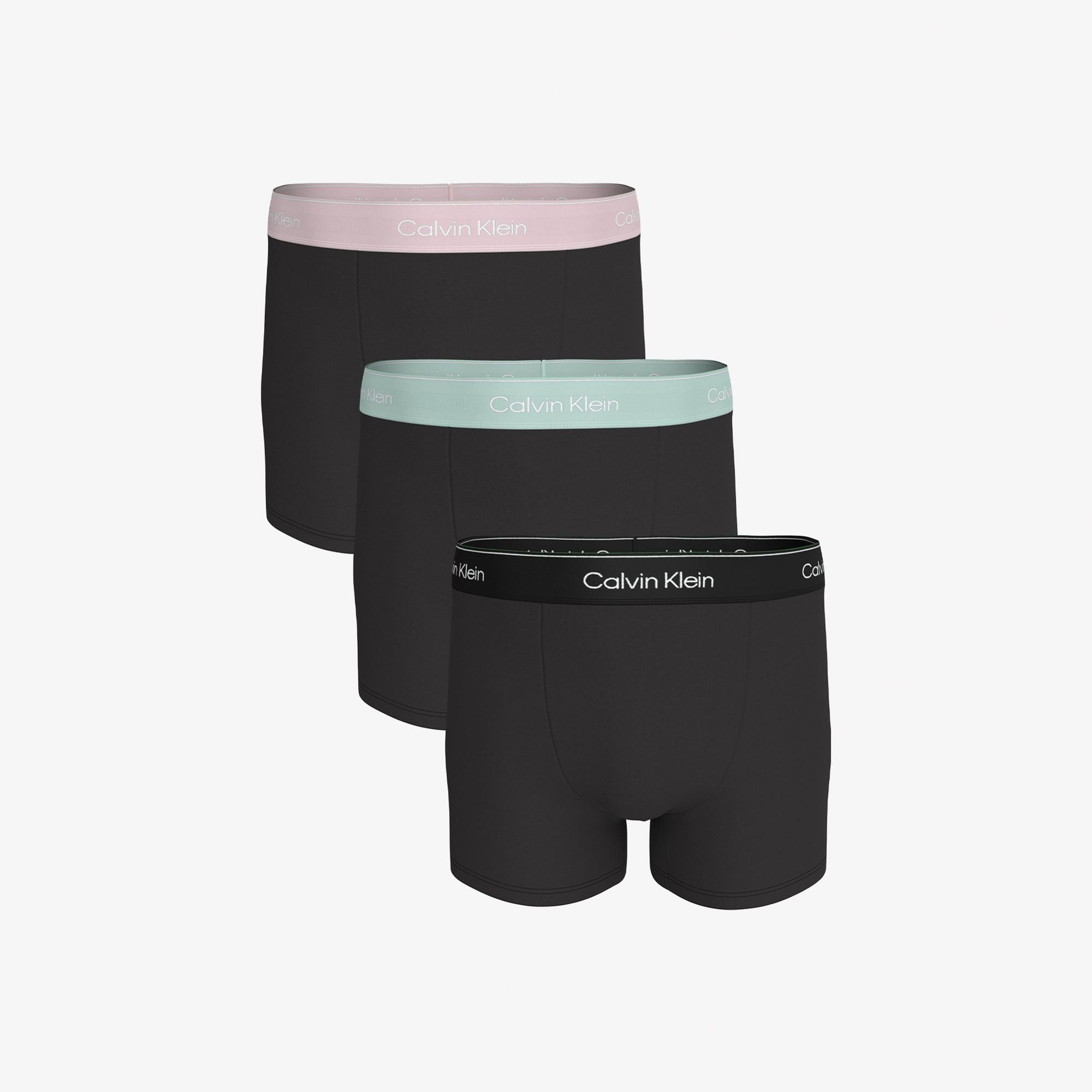 Calvin Klein Relaxed Fit Trunk 3'lü Erkek Siyah Boxer