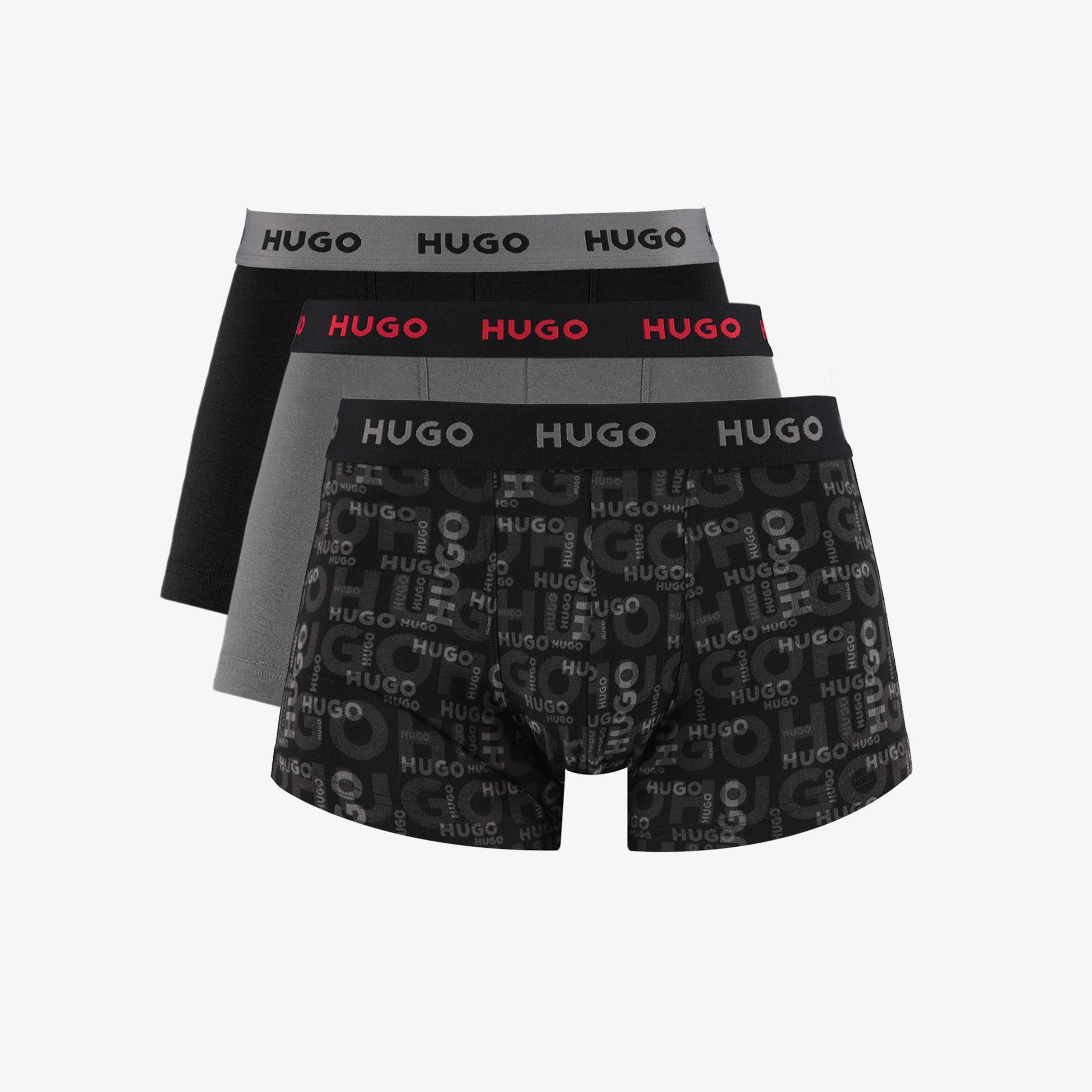 Hugo Trunk Triplet Erkek Renkli Boxer