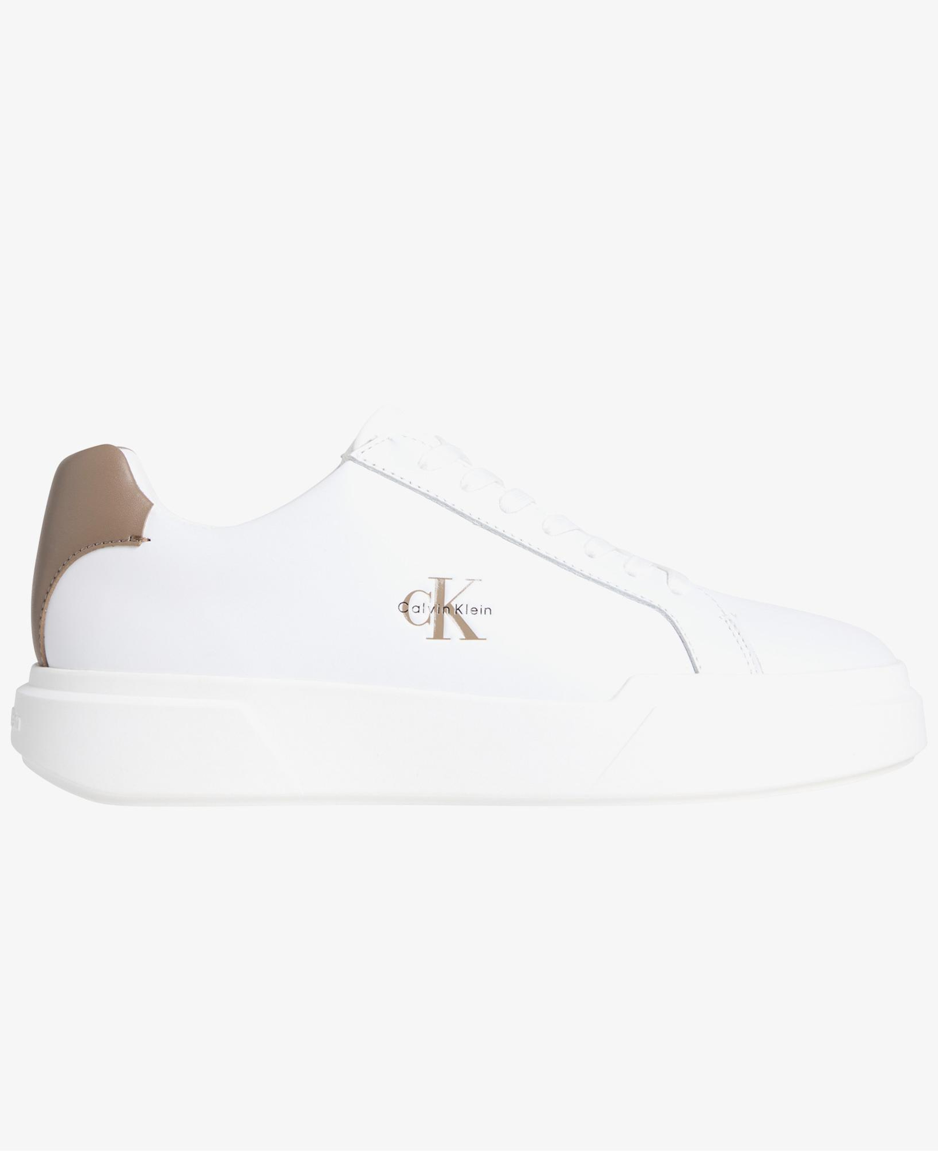 Calvin Klein Chunky Cupsole Laceup Erkek Beyaz Sneaker