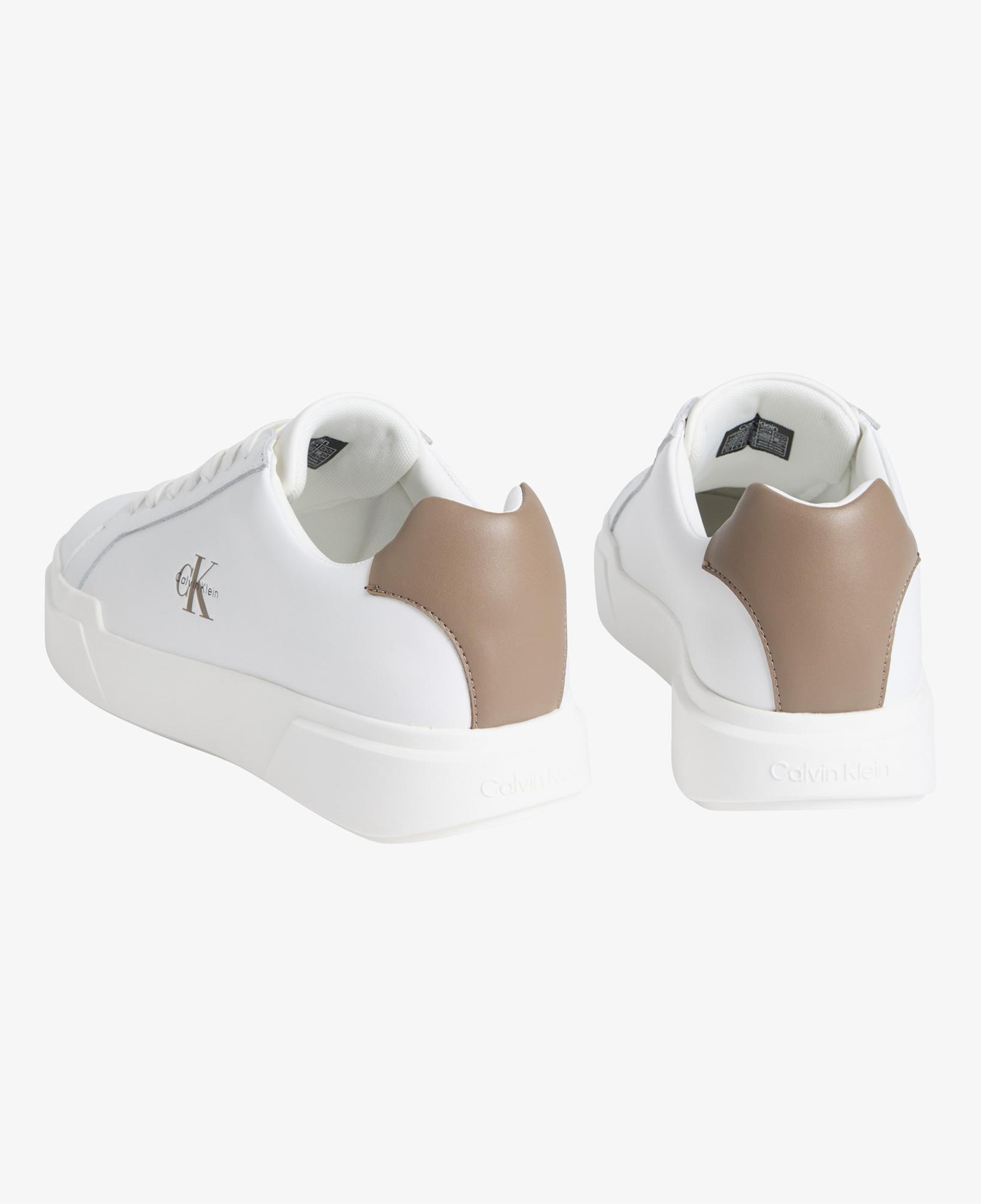 Calvin Klein Chunky Cupsole Laceup Erkek Beyaz Sneaker