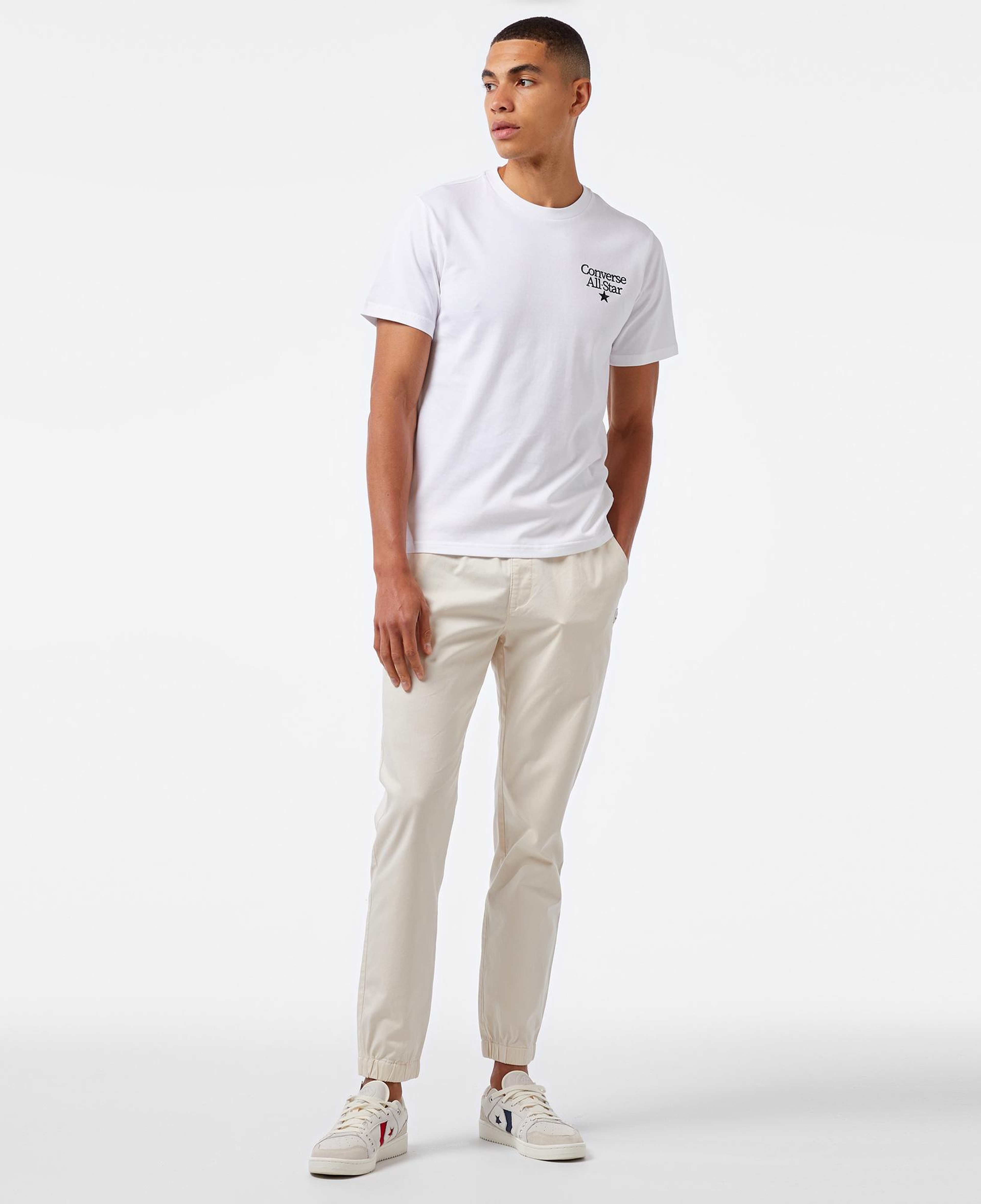 Converse All Star Erkek Beyaz T-Shirt