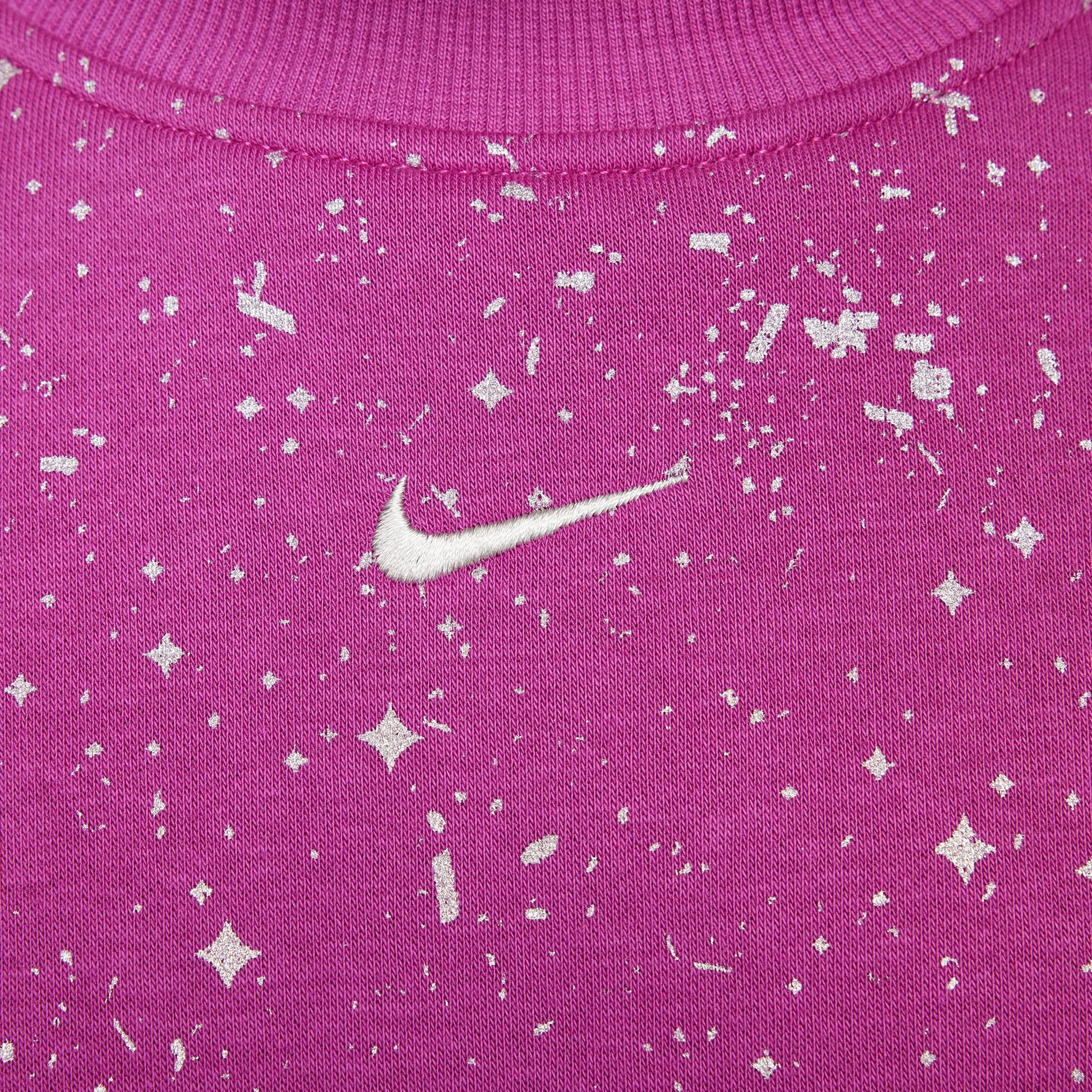Nike Sportswear Club Fleece Çocuk Mor Sweatshirt