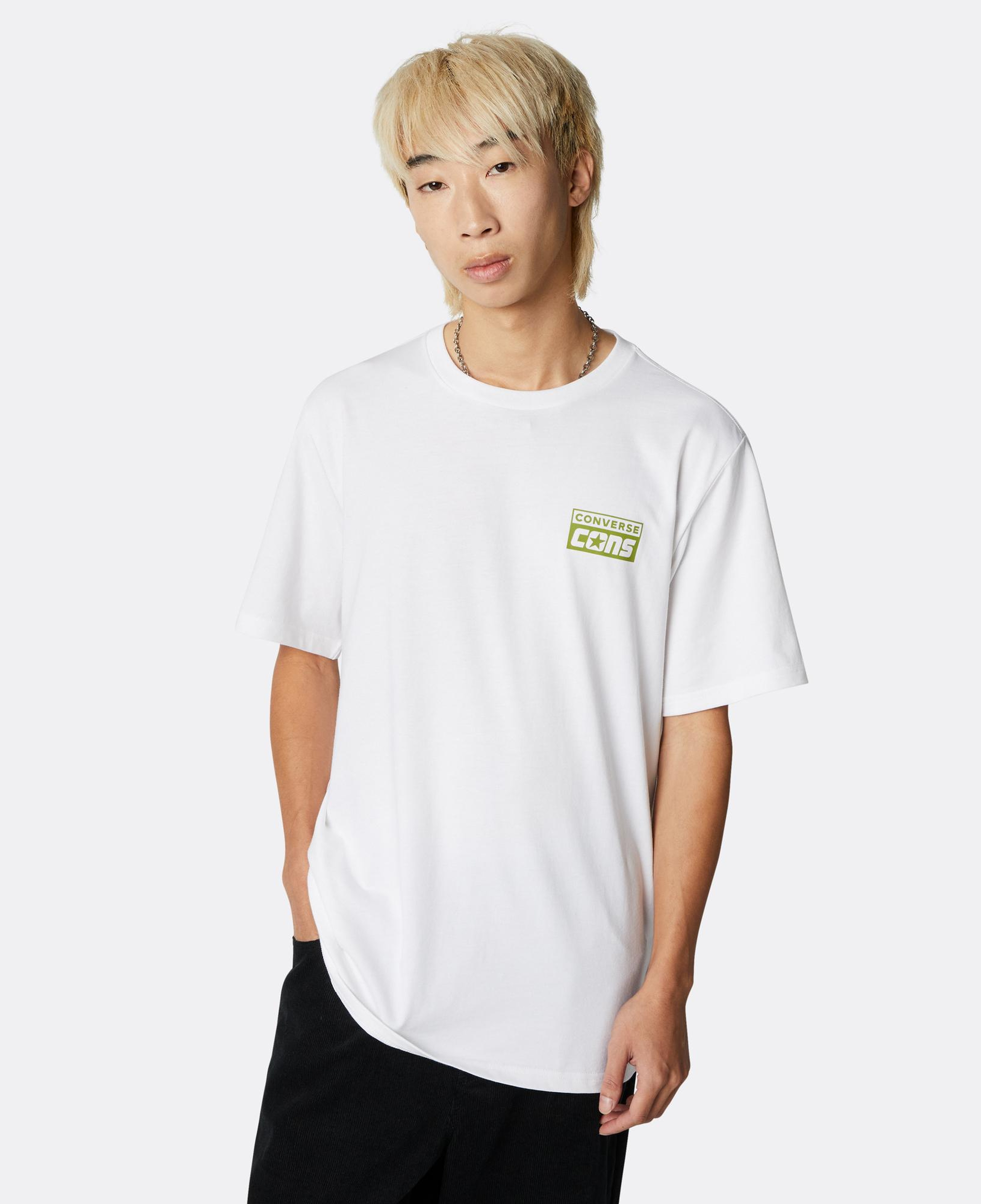 Converse Cons Graphic Erkek Beyaz T-Shirt