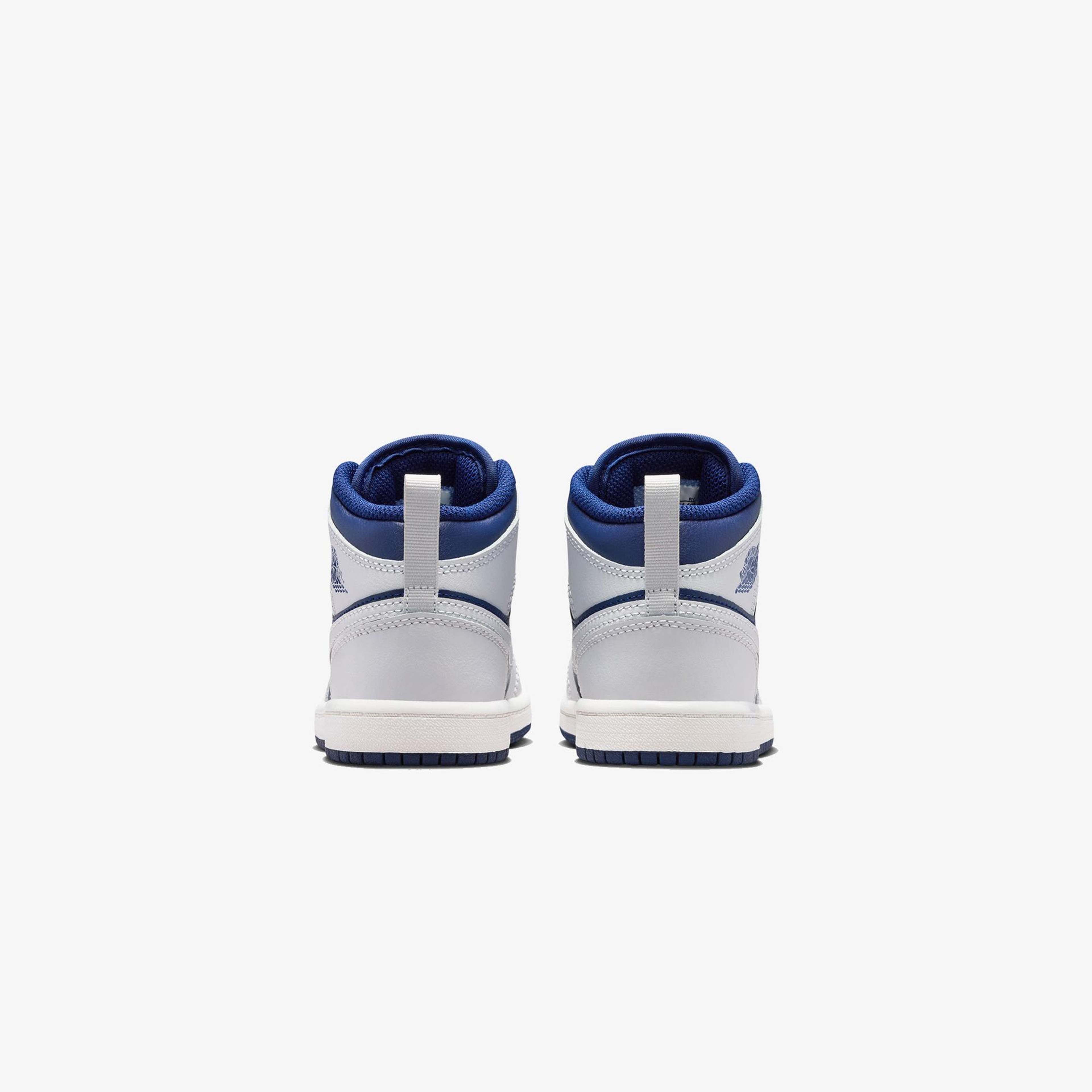Jordan 1 Mid Çocuk Mavi Spor Ayakkabı