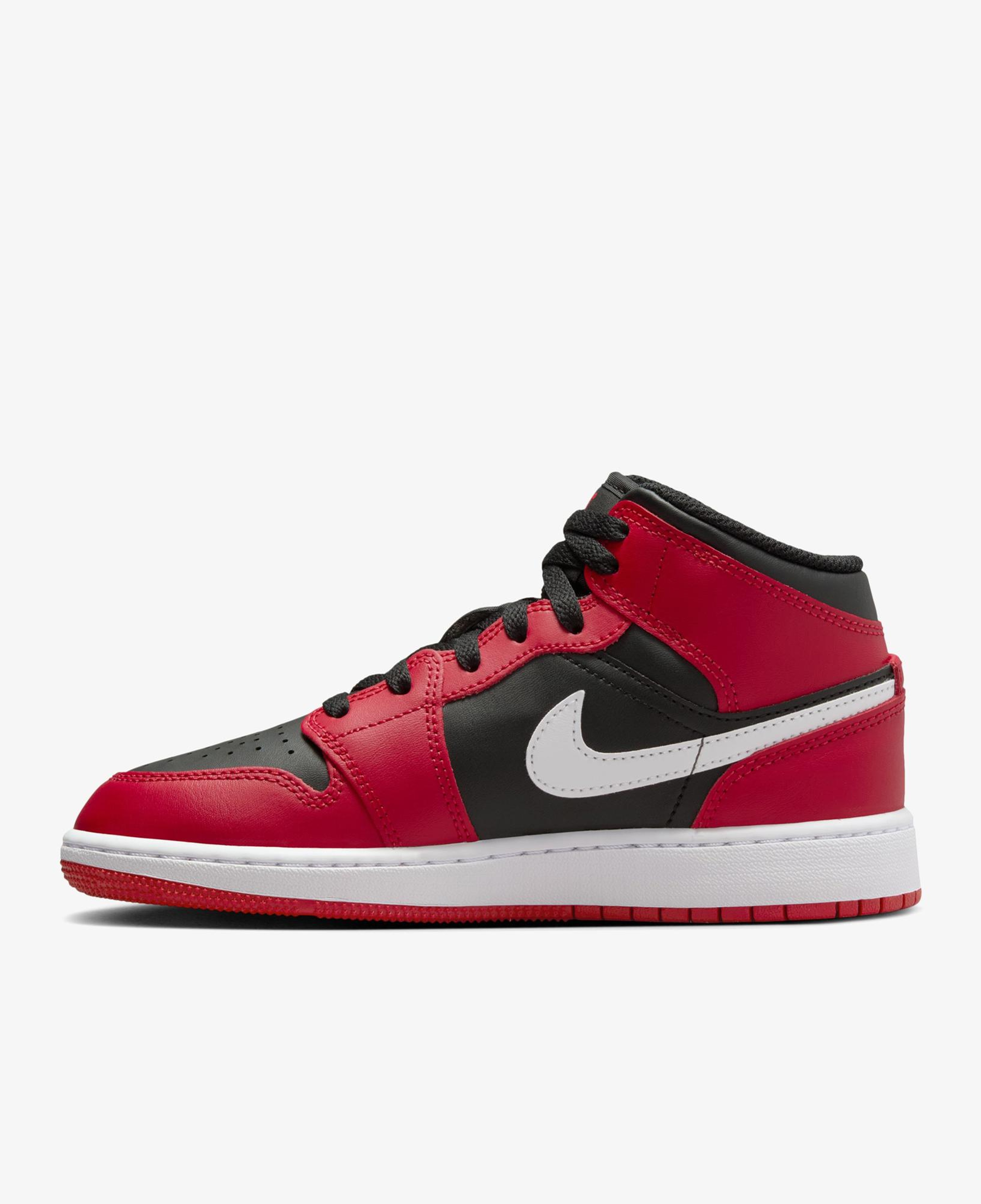 Jordan Air 1 Mid Kırmızı Spor Ayakkabı