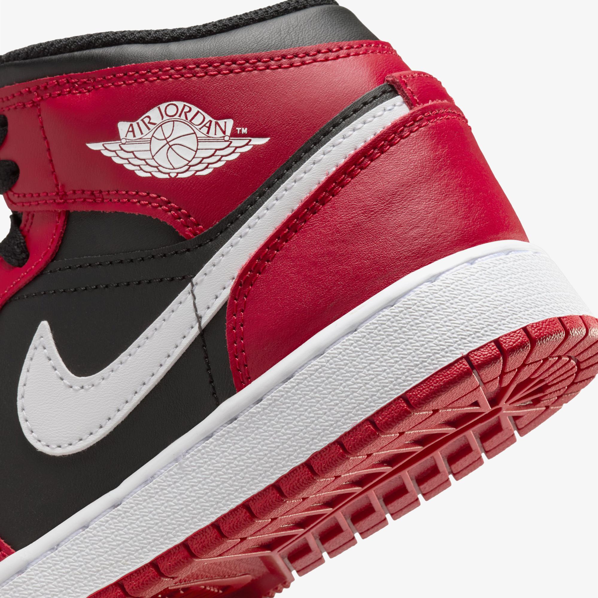 Jordan Air 1 Mid Kırmızı Spor Ayakkabı