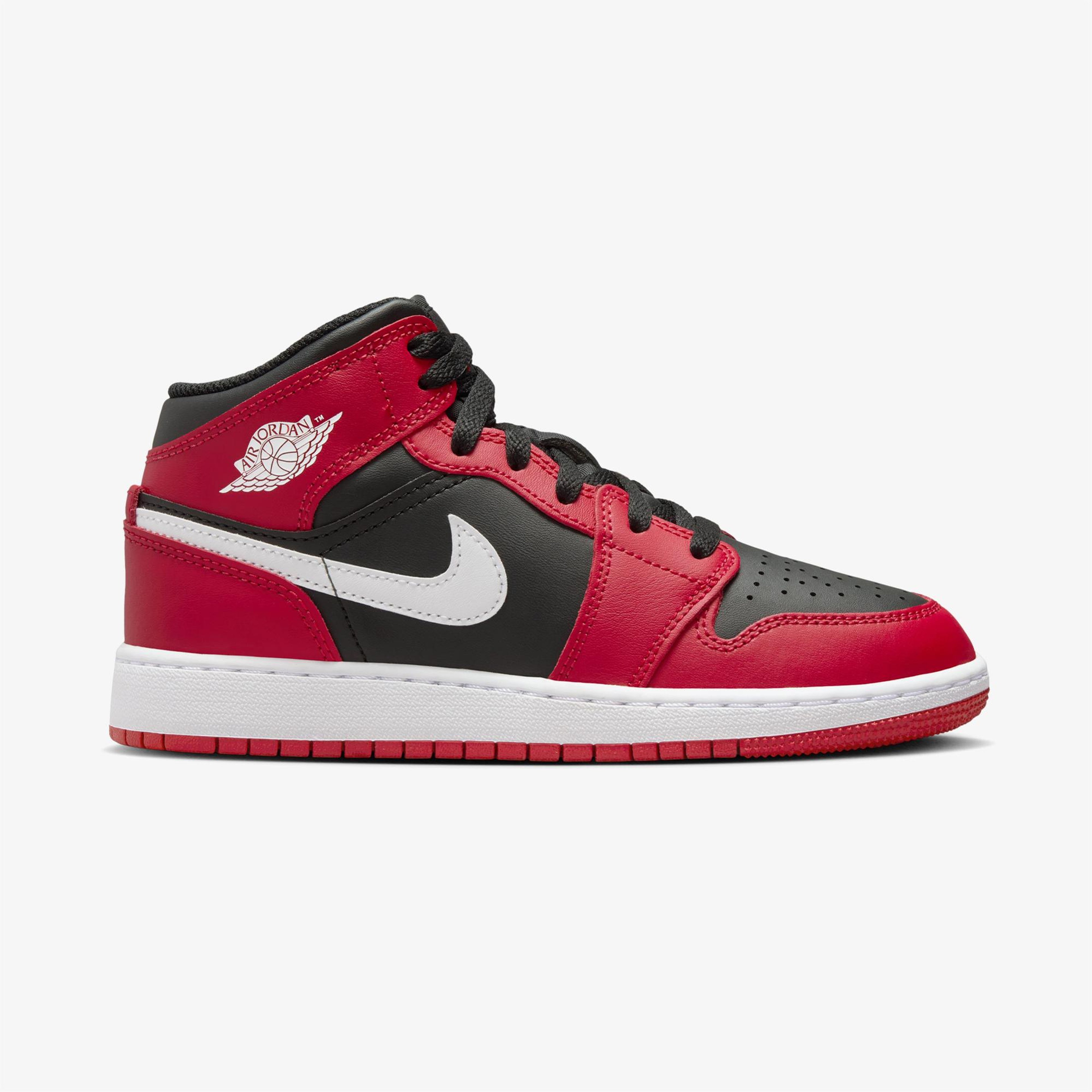 Jordan Air 1 Mid Kırmızı Spor Ayakkabı
