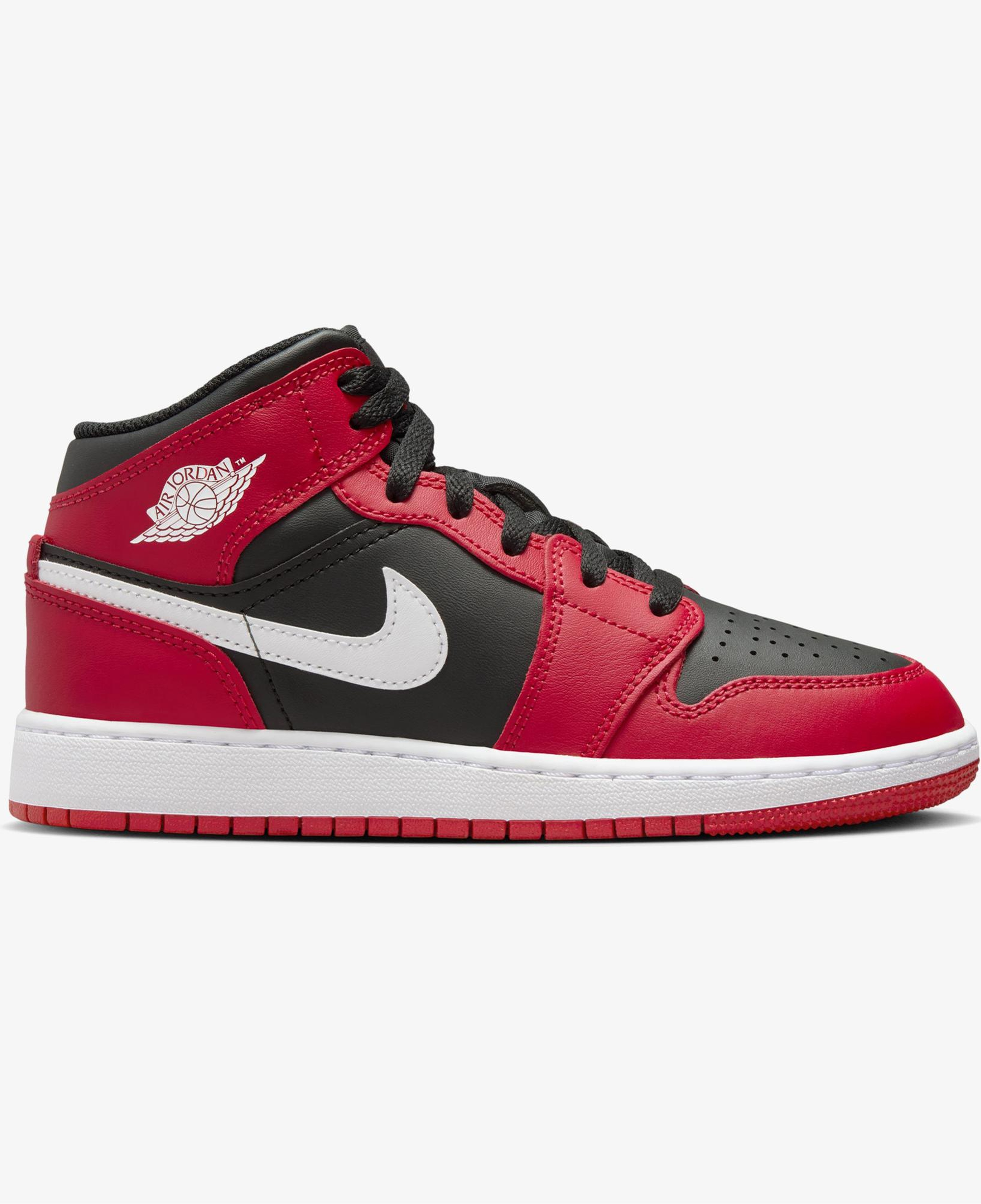 Jordan Air 1 Mid Kırmızı Spor Ayakkabı