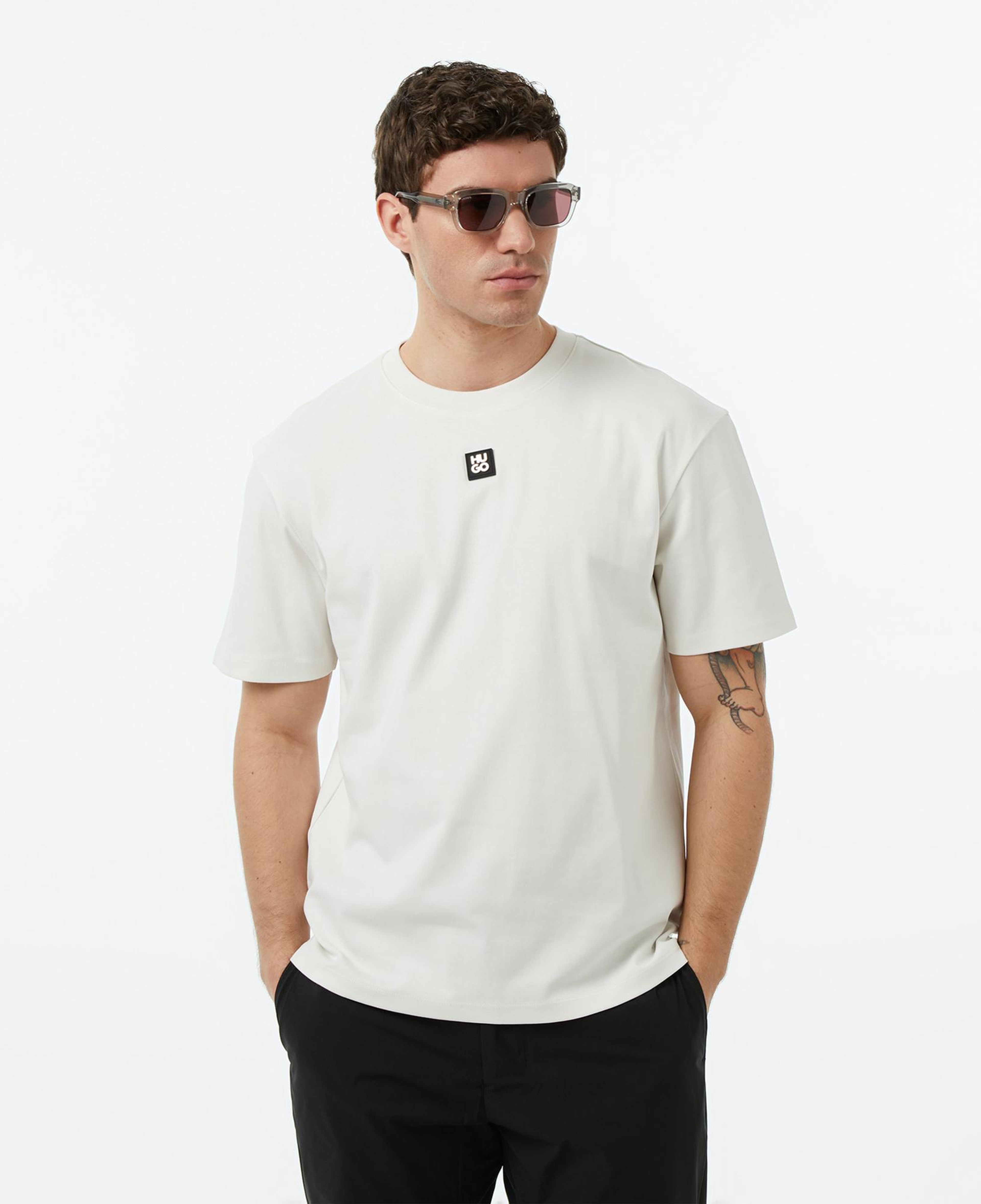 Hugo Dalile Erkek Krem Rengi T-Shirt
