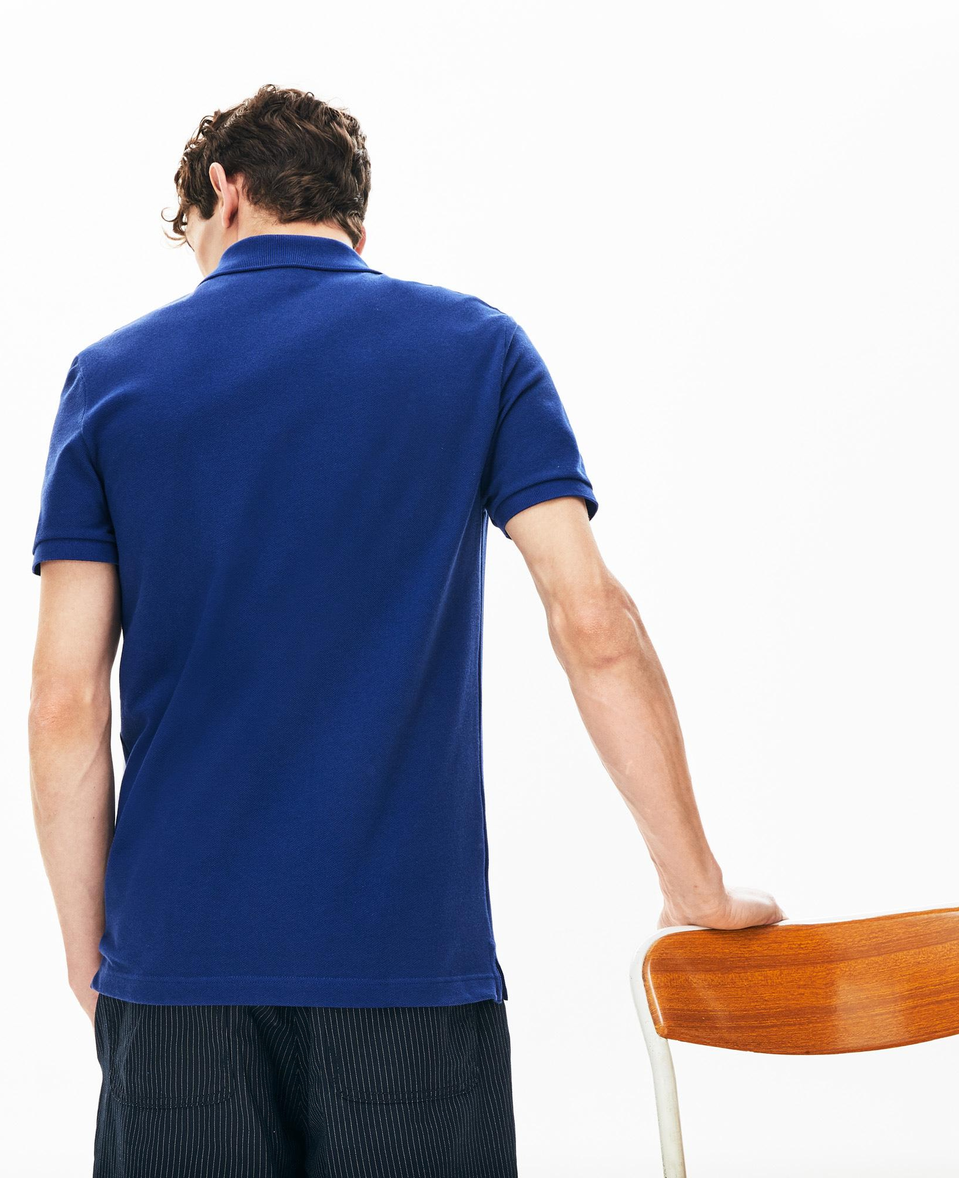 Lacoste L.12.12 Erkek Slim Fit Koyu Mavi Polo