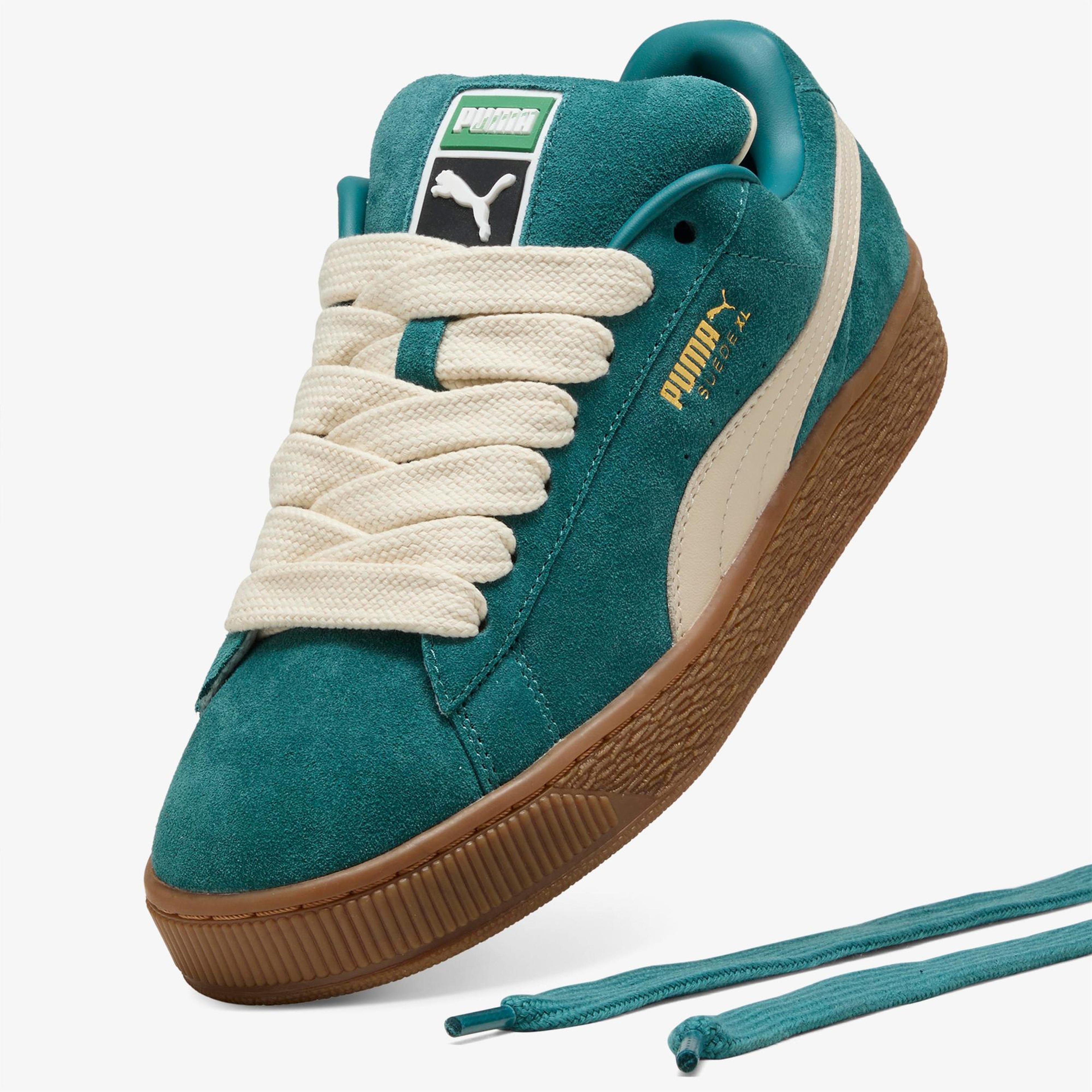Puma Suede XL Unisex Yeşil Spor Ayakkabı