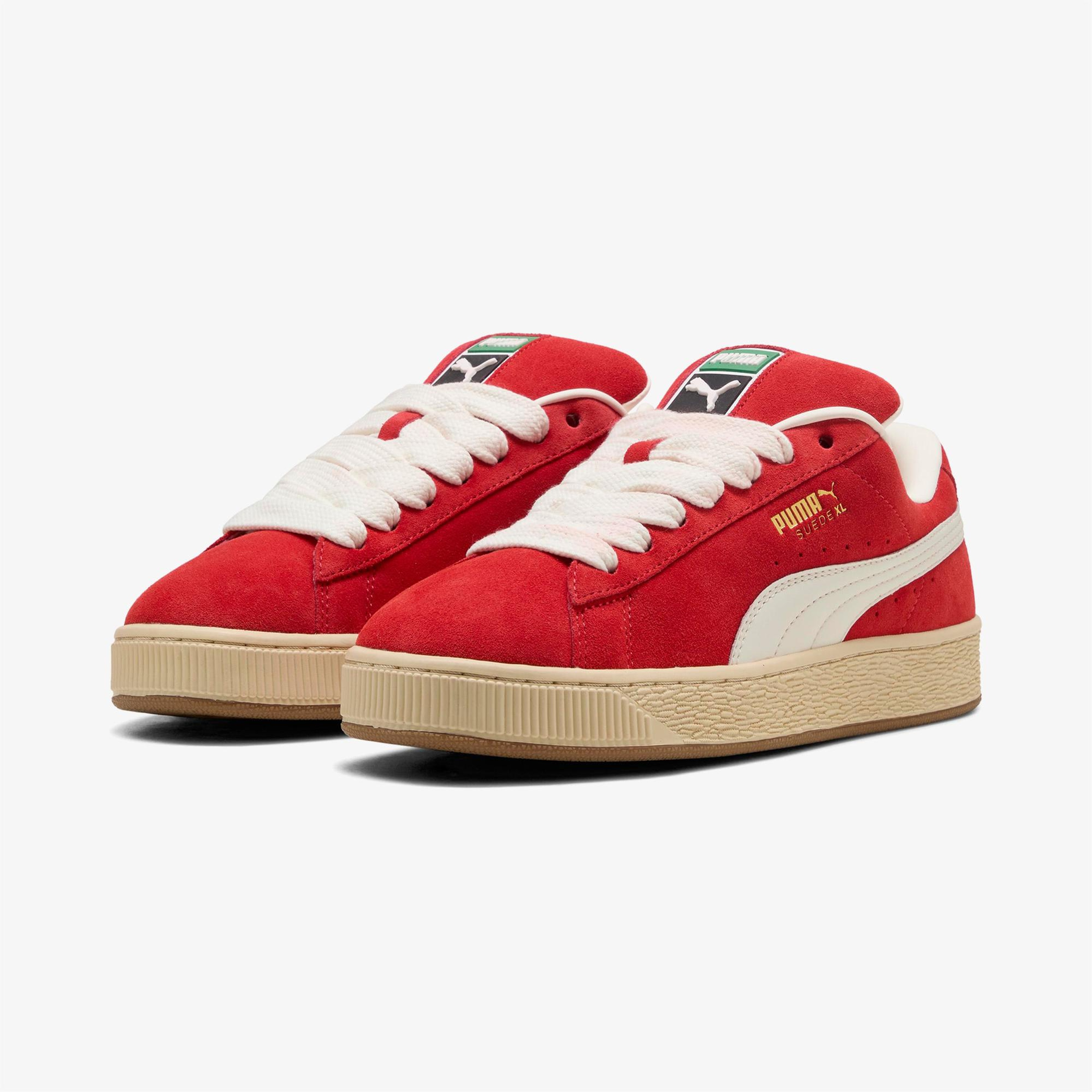 Puma Suede XL Unisex Kırmızı Spor Ayakkabı