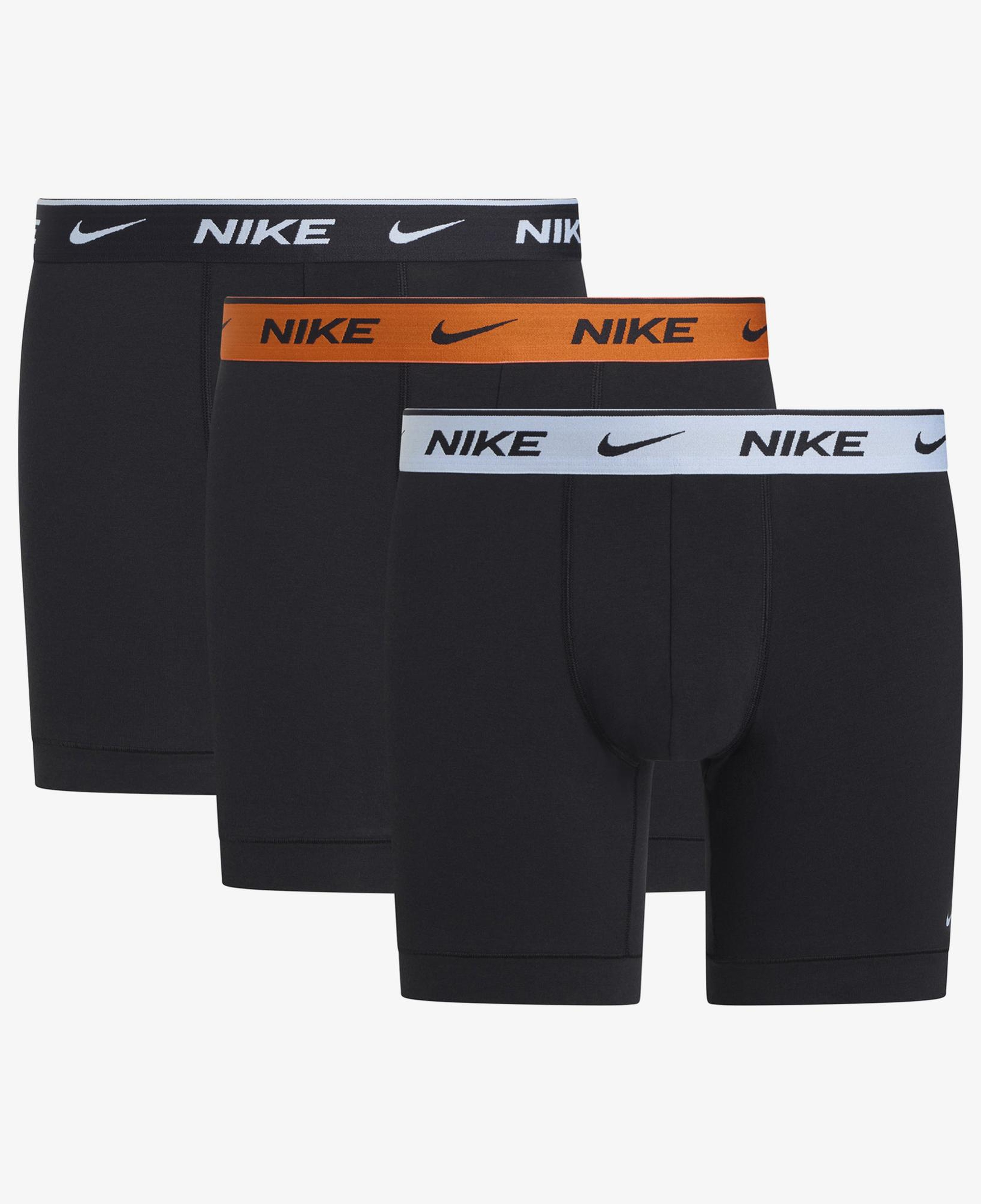 Nike Brief 3' lü Erkek Siyah Boxer