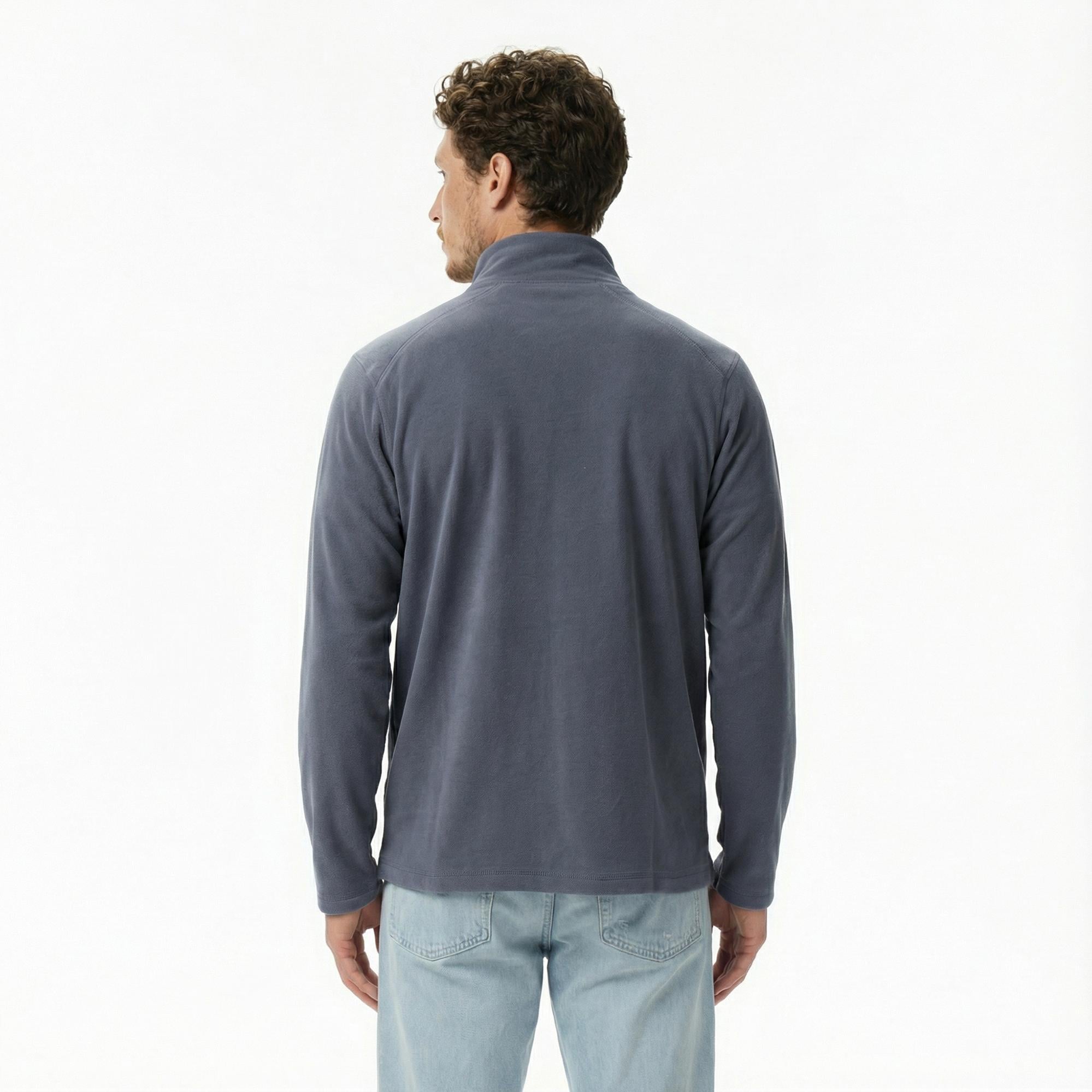 Helly Hansen Fullzip Polar Erkek Gri Ceket