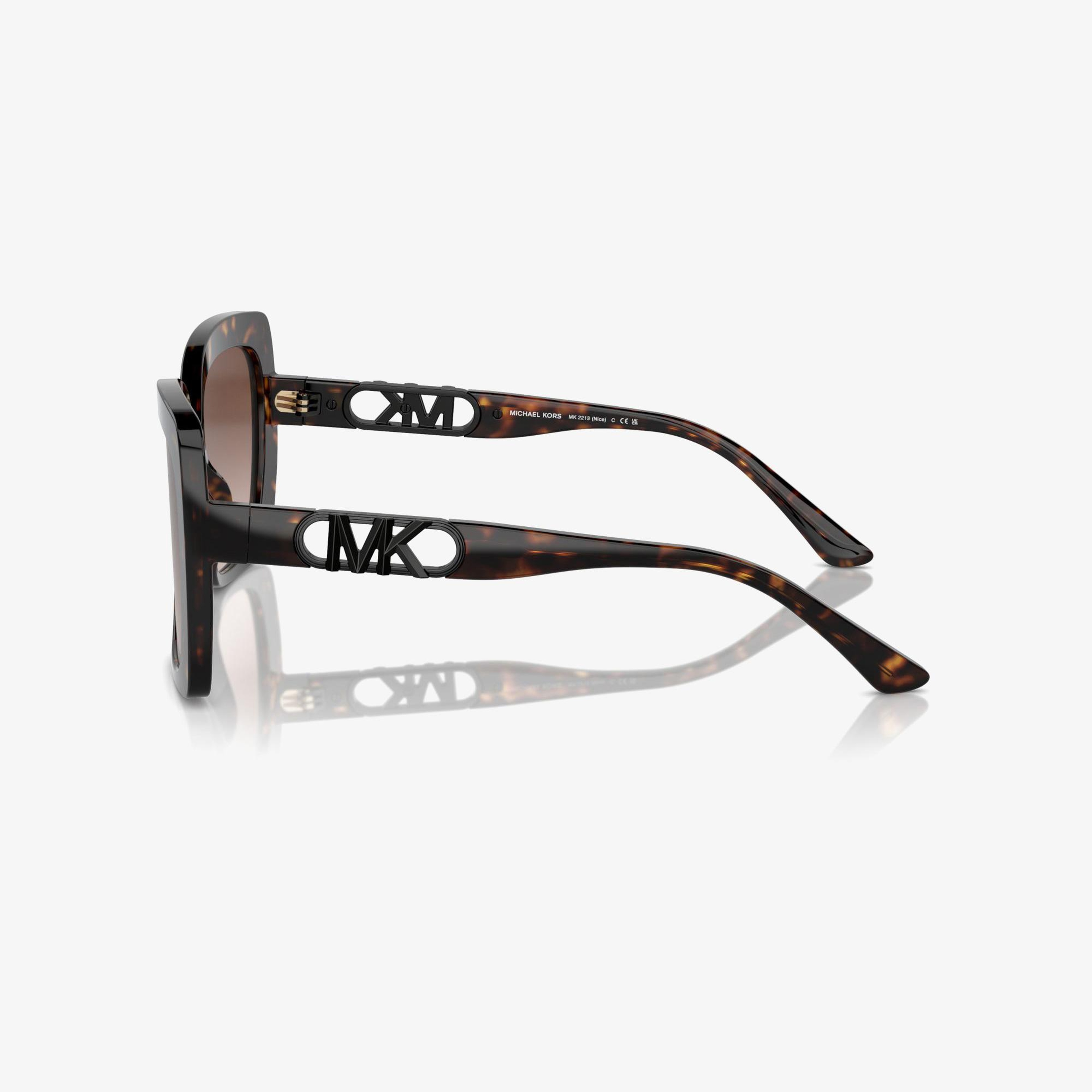 MICHAEL KORS Nice Kadın Kahverengi Güneş Gözlüğü