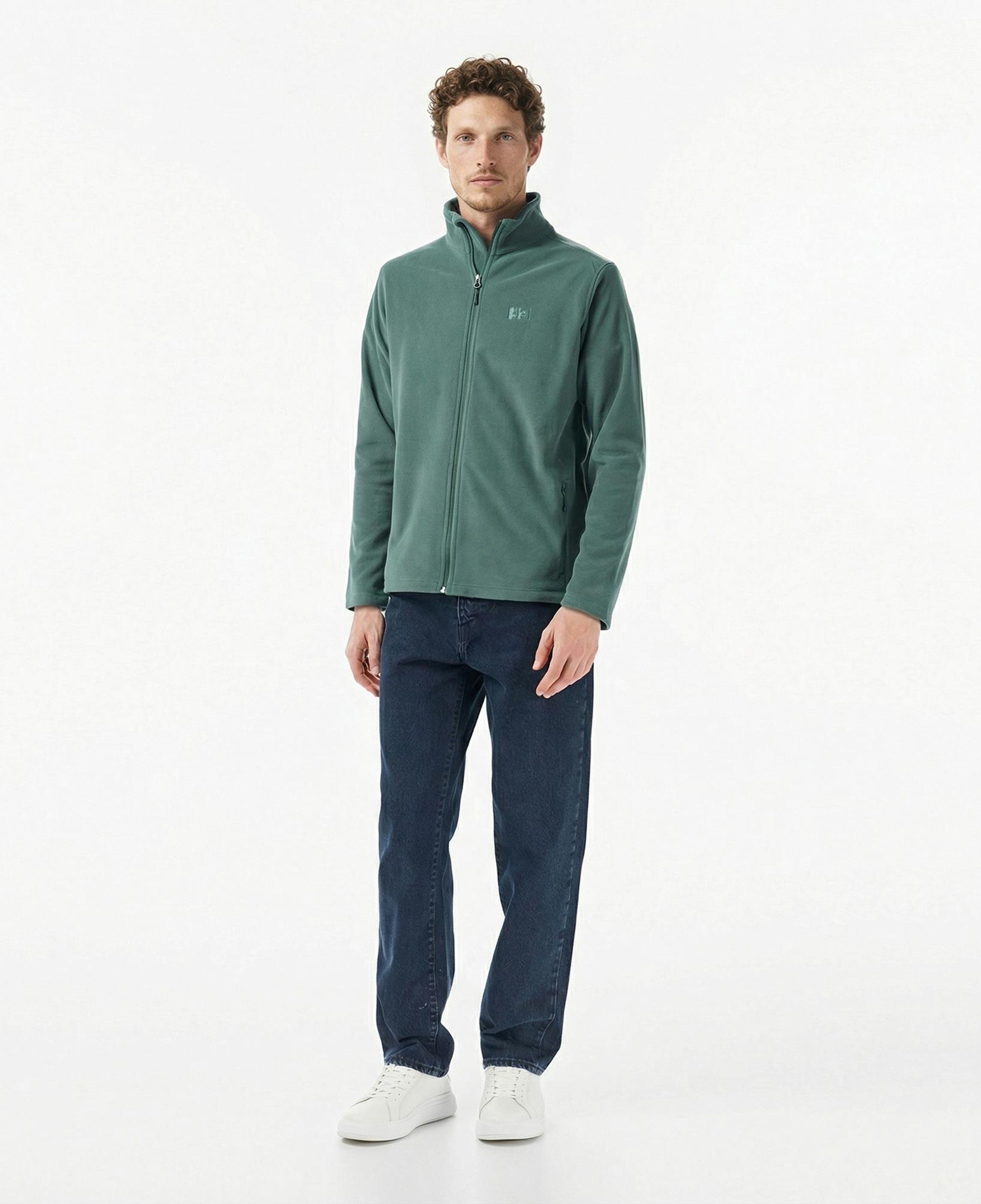 Helly Hansen Fullzip Polar Erkek Yeşil Ceket