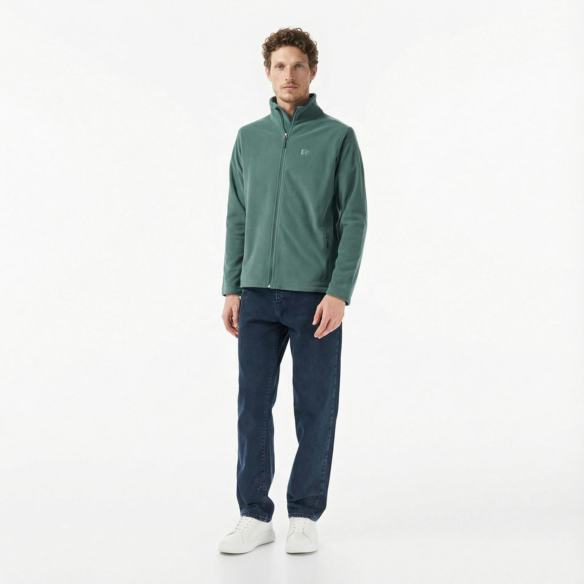 Helly Hansen Fullzip Polar Erkek Yeşil Ceket