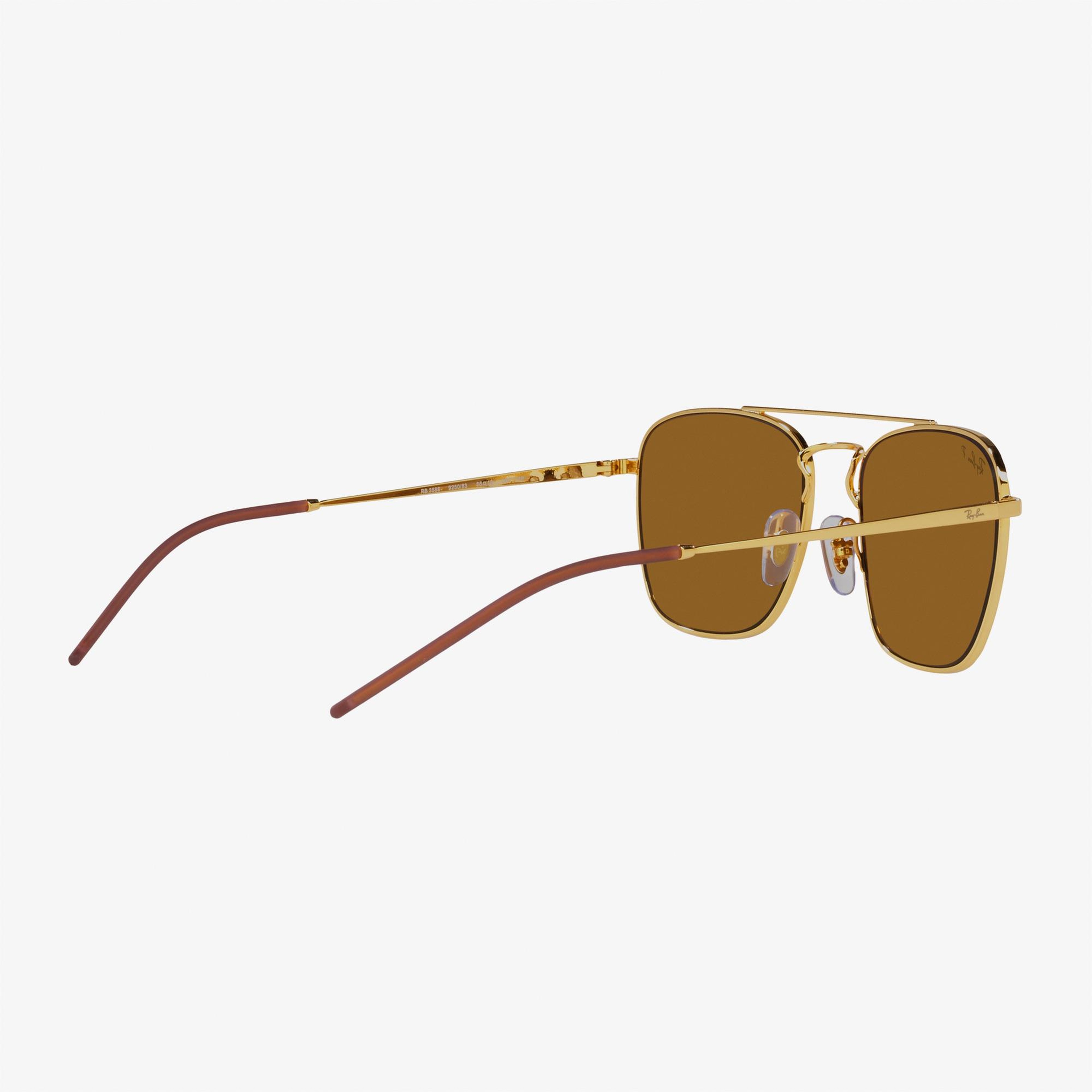 RAY-BAN 0RB3588 Erkek Altın Rengi Güneş Gözlüğü
