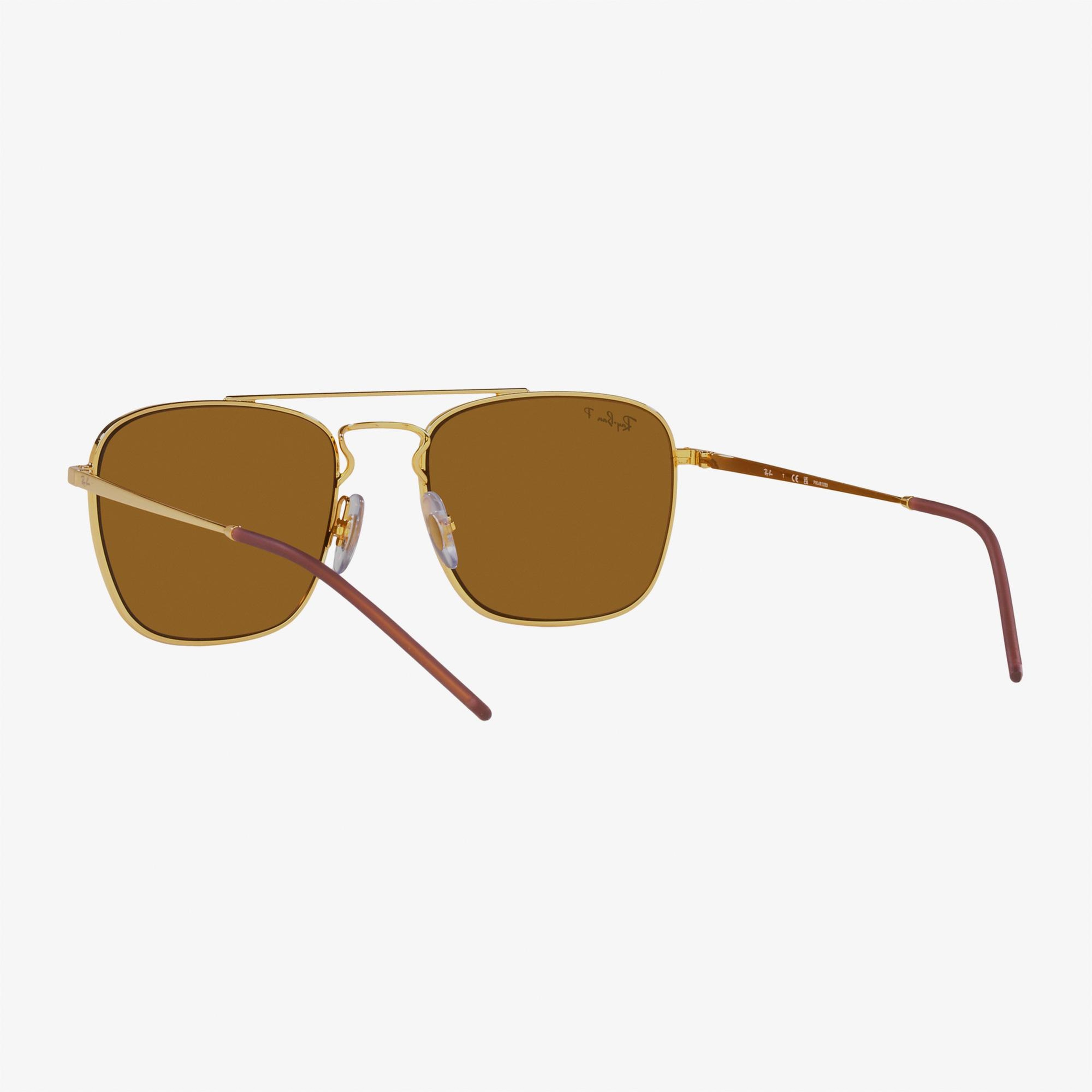 RAY-BAN 0RB3588 Erkek Altın Rengi Güneş Gözlüğü