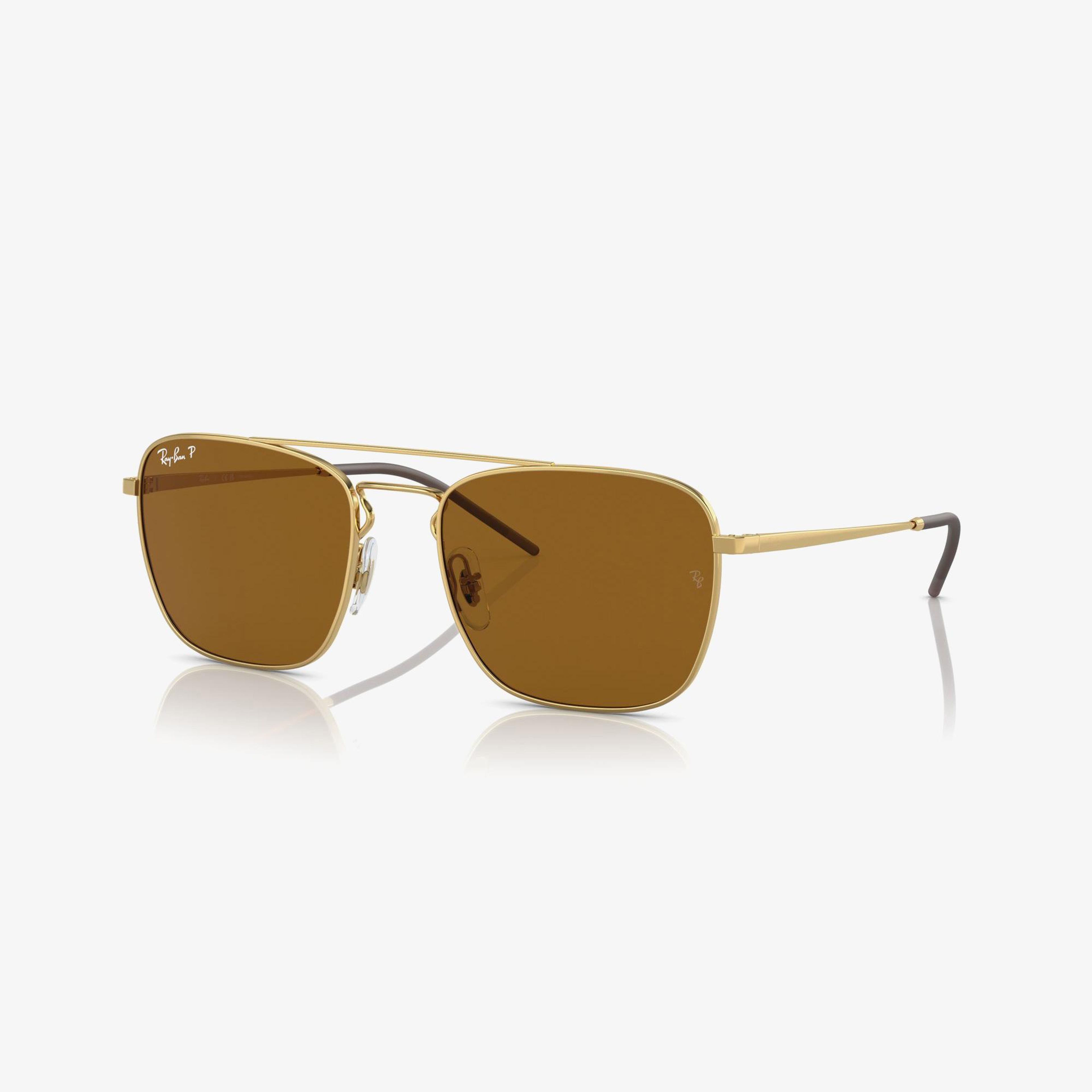 RAY-BAN 0RB3588 Erkek Altın Rengi Güneş Gözlüğü