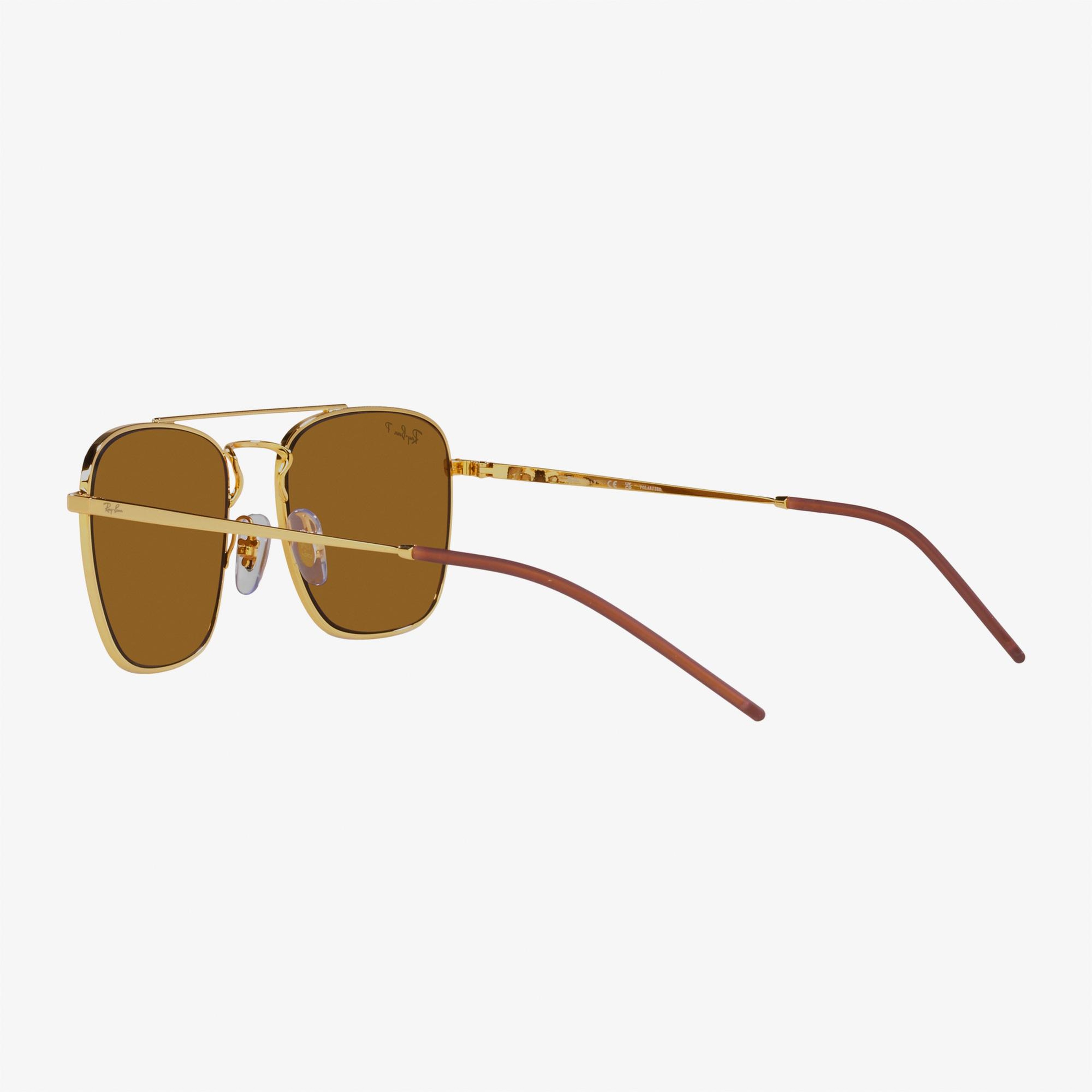 RAY-BAN 0RB3588 Erkek Altın Rengi Güneş Gözlüğü