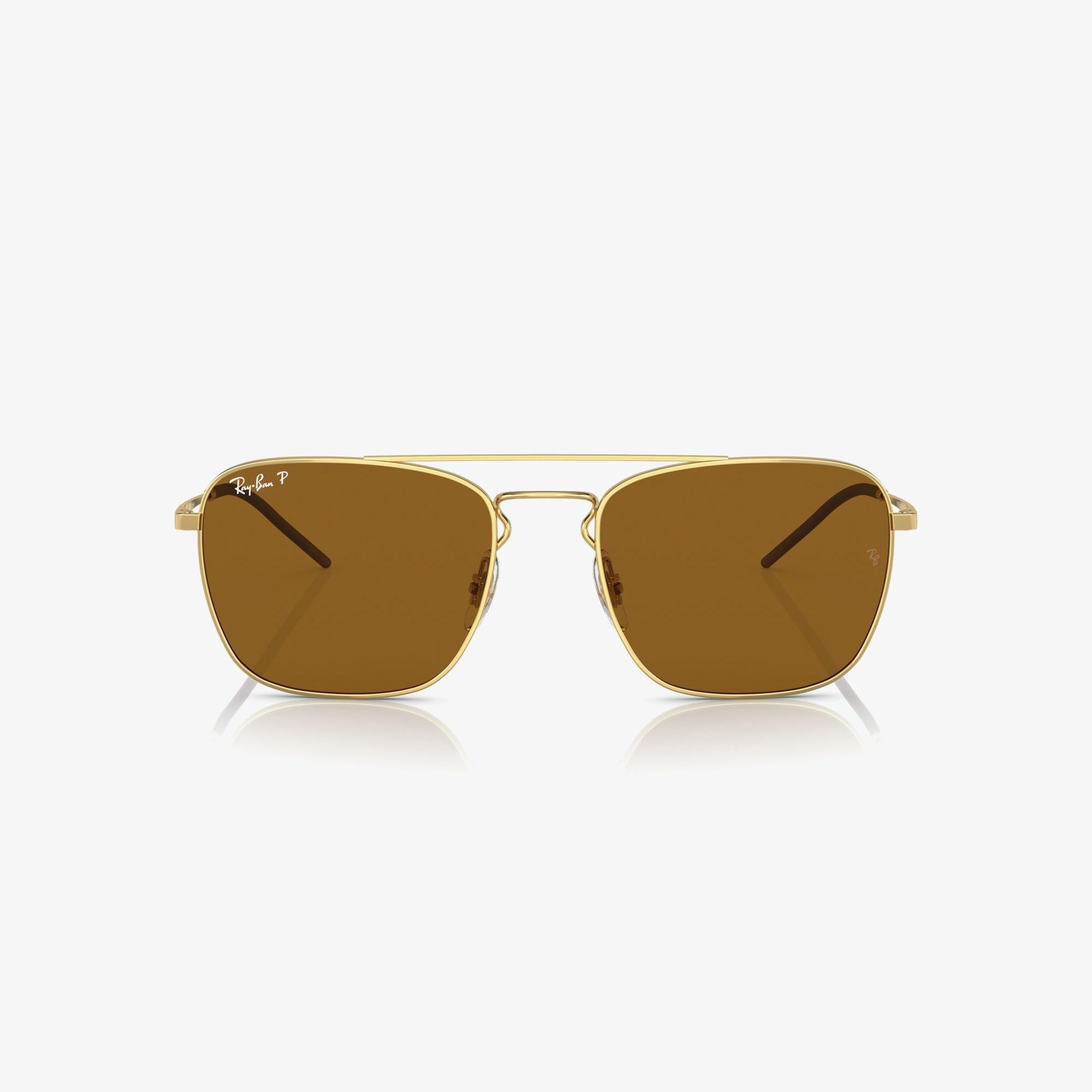 RAY-BAN 0RB3588 Erkek Altın Rengi Güneş Gözlüğü