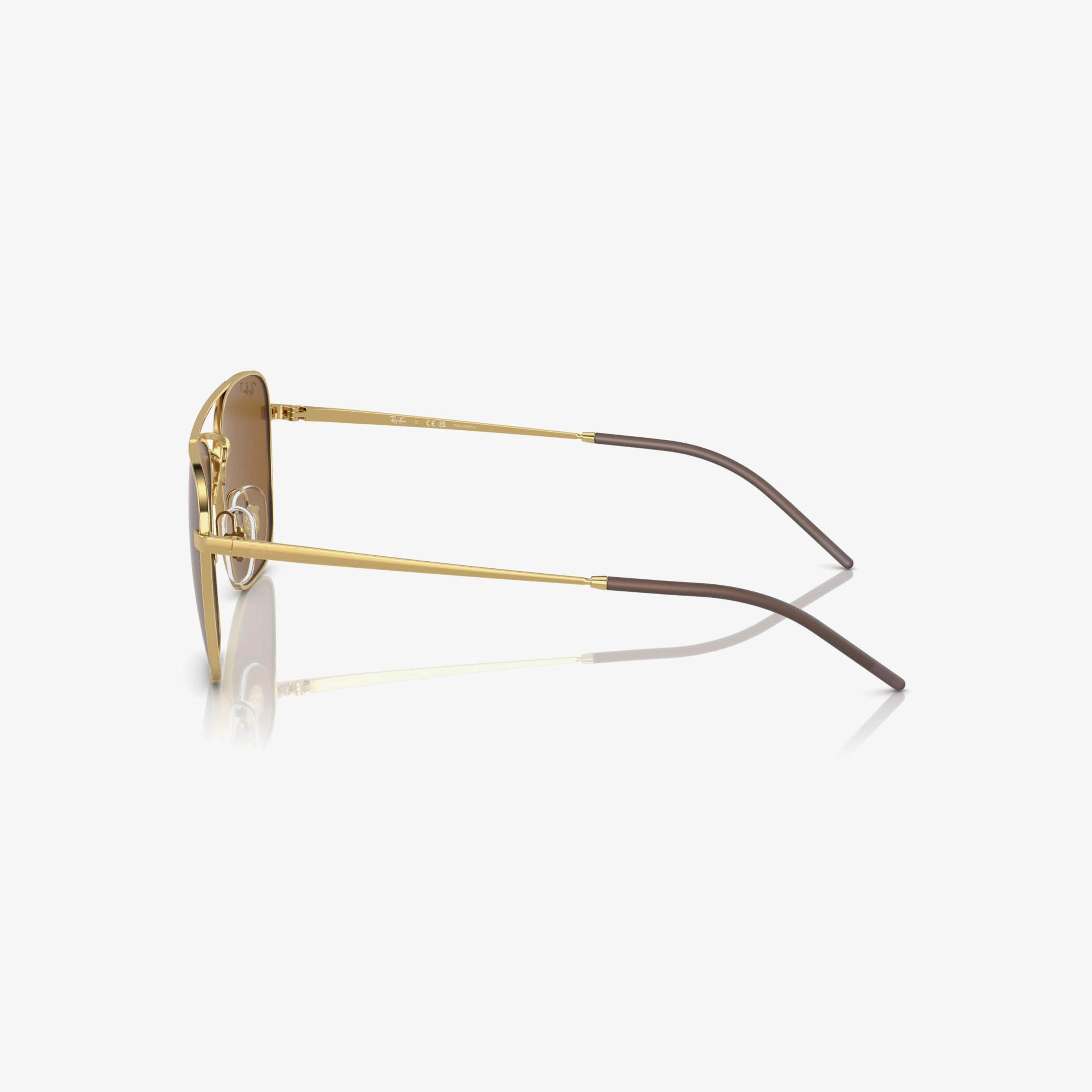 RAY-BAN 0RB3588 Erkek Altın Rengi Güneş Gözlüğü