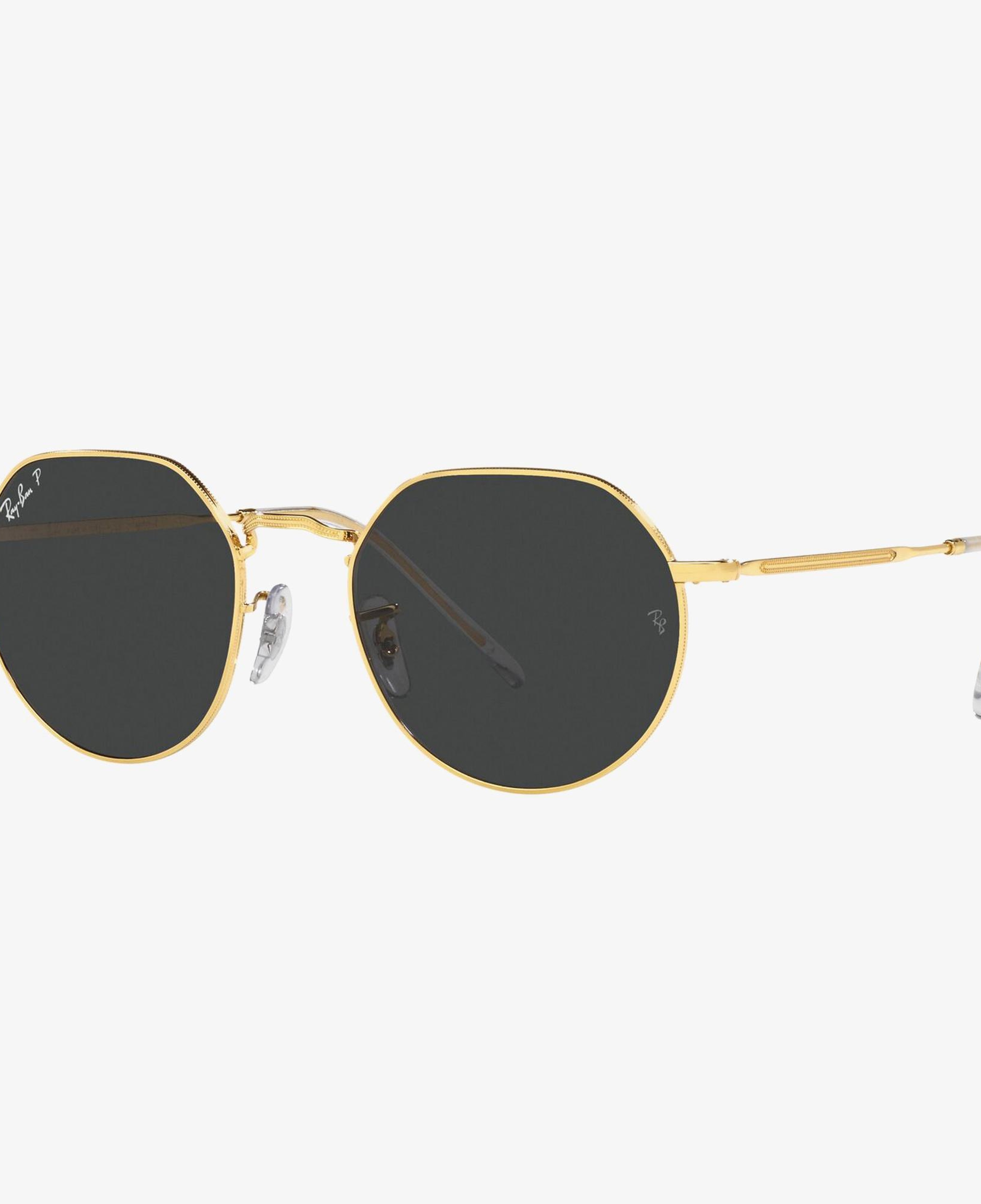 RAY-BAN 0RB3565 Jack Unisex Legend Gold Siyah Camlı Güneş Gözlüğü