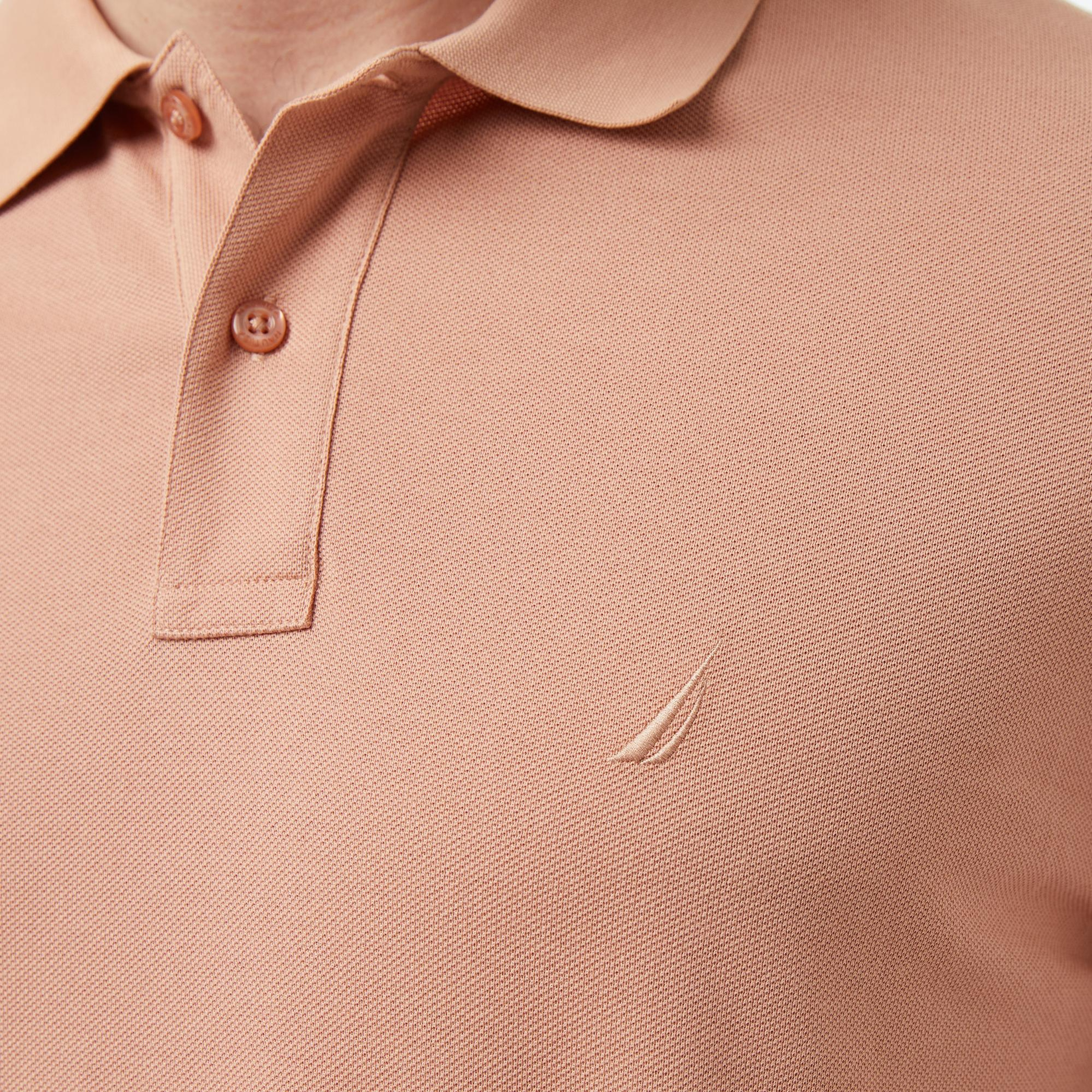 Nautica Erkek Bej Regular Fit Polo Yaka T-Shirt