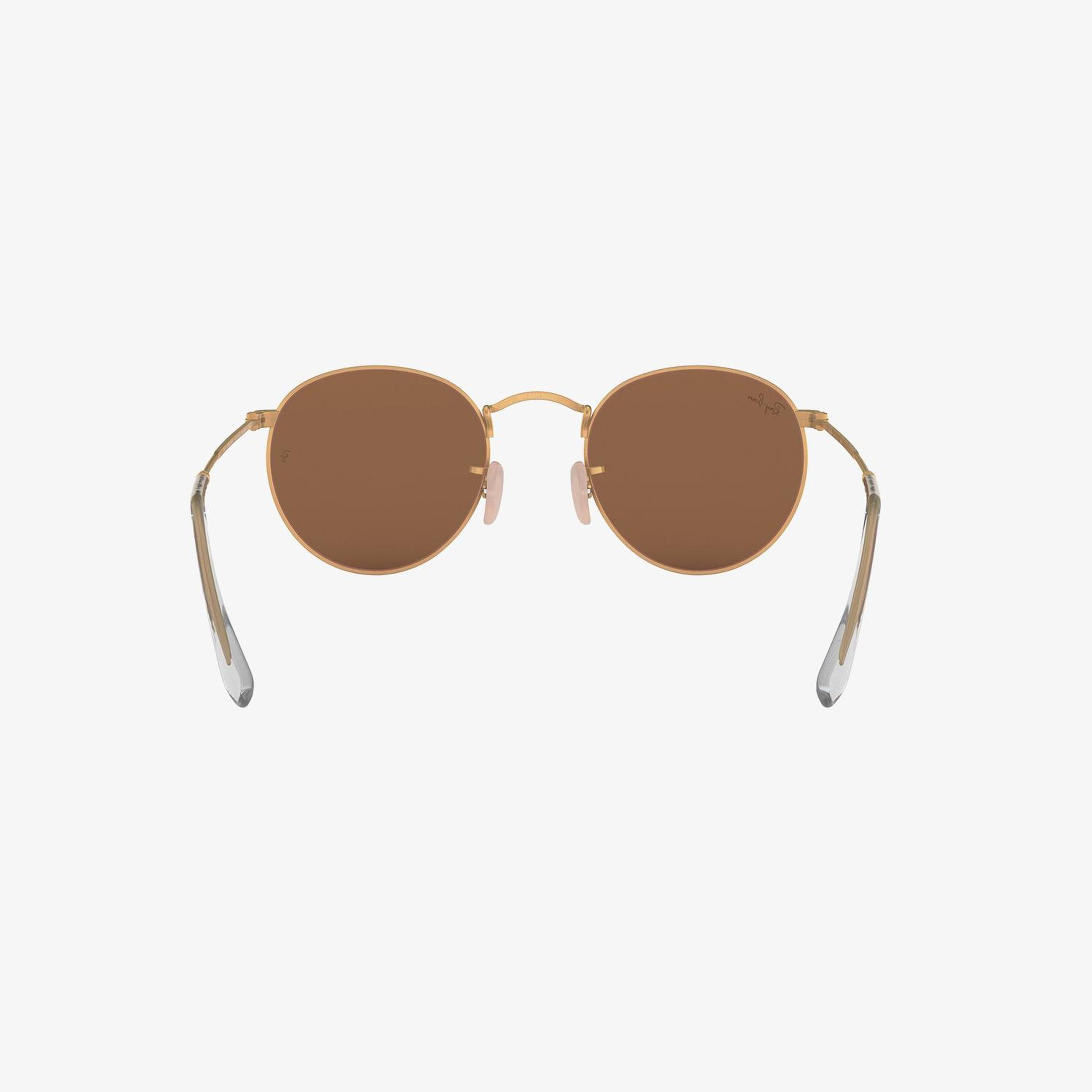 RAY-BAN 0RB3447 Round Metal Erkek Mat Altın Rengi Güneş Gözlüğü