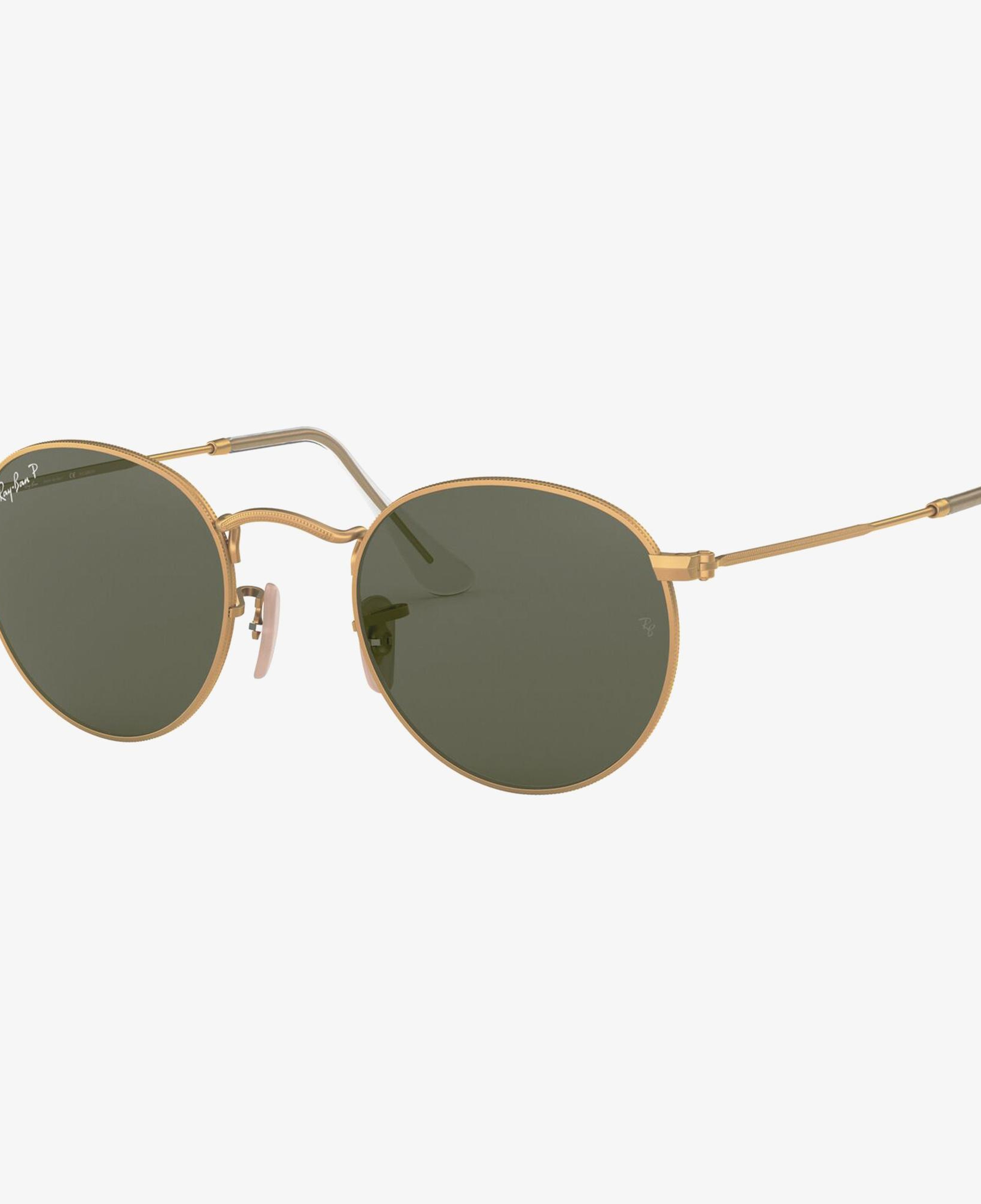RAY-BAN 0RB3447 Round Metal Erkek Mat Gold Güneş Gözlüğü