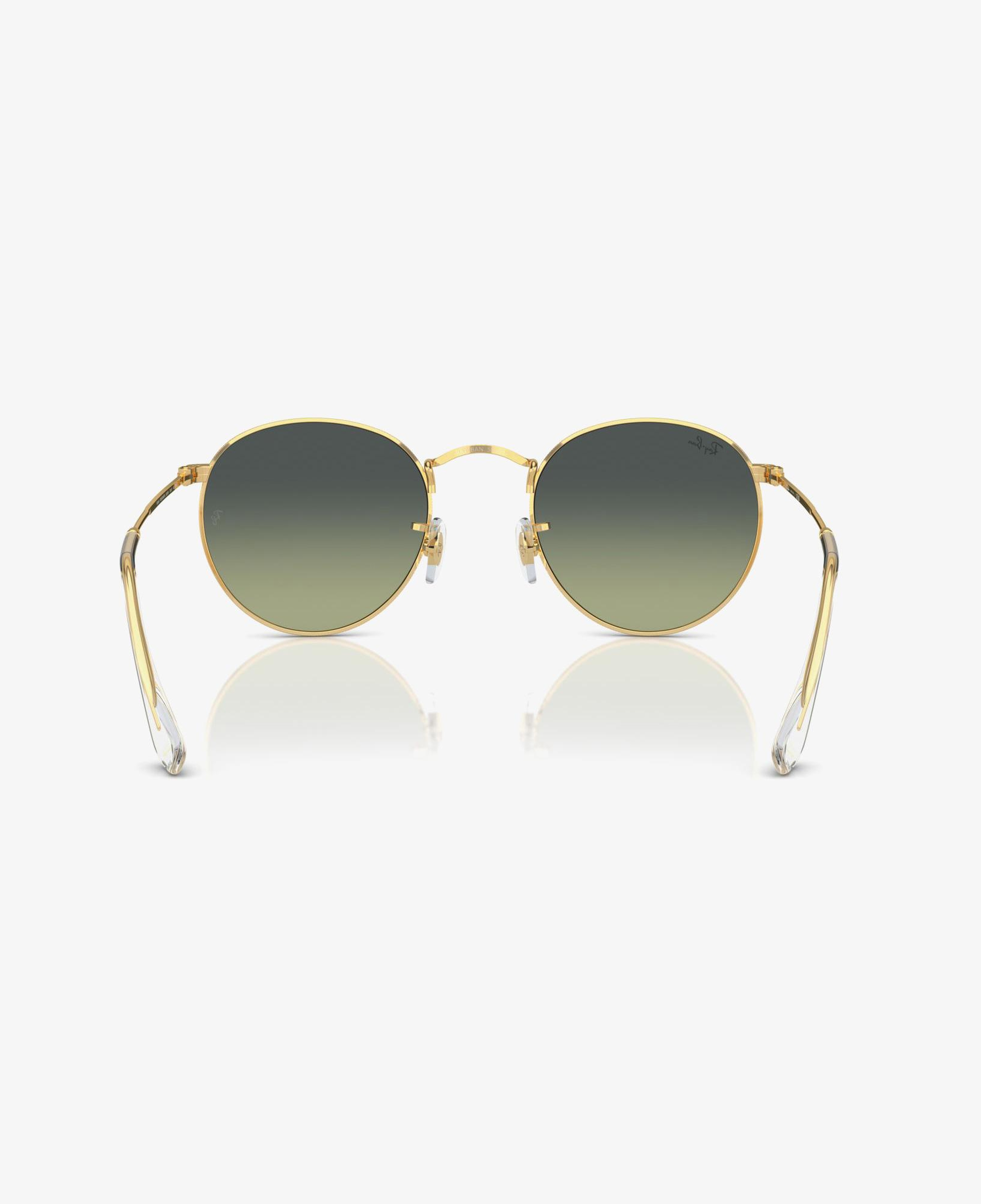 RAY-BAN Round Metal Erkek Altın Rengi Güneş Gözlüğü