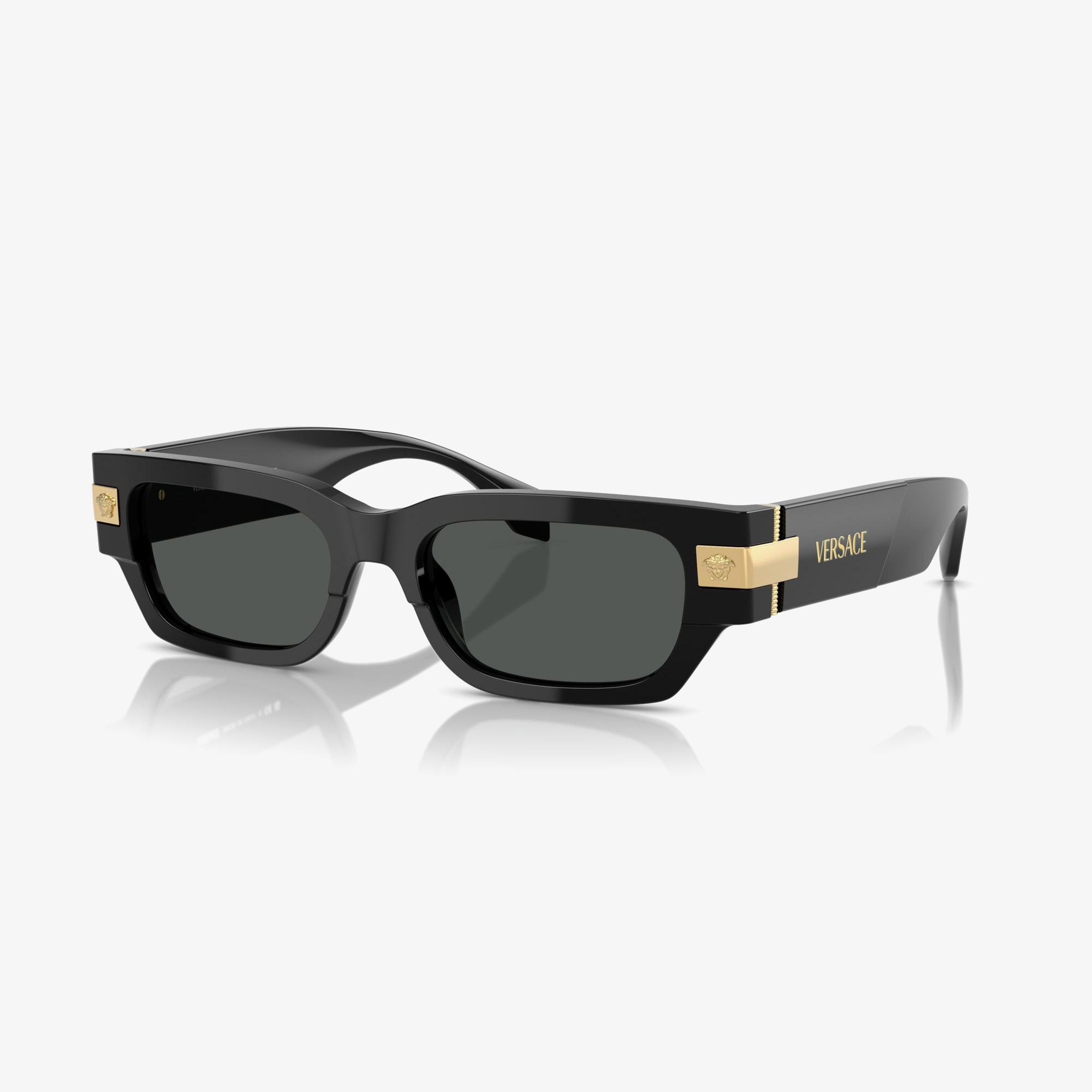 VERSACE Ve4465 Erkek Siyah Güneş Gözlüğü