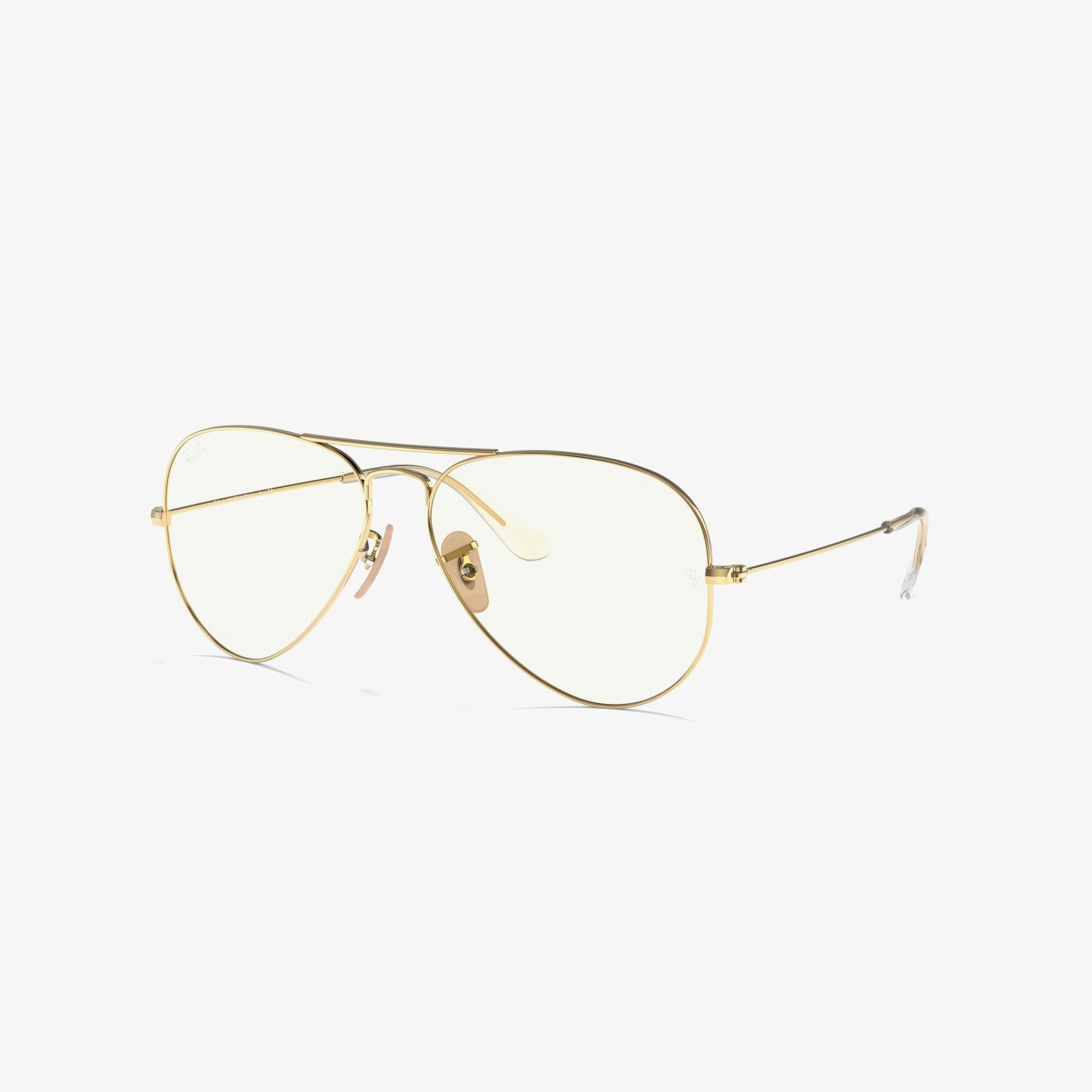 RAY-BAN 0RB3025 Aviator Large Metal Unisex Shiny Altın Rengi Güneş Gözlüğü