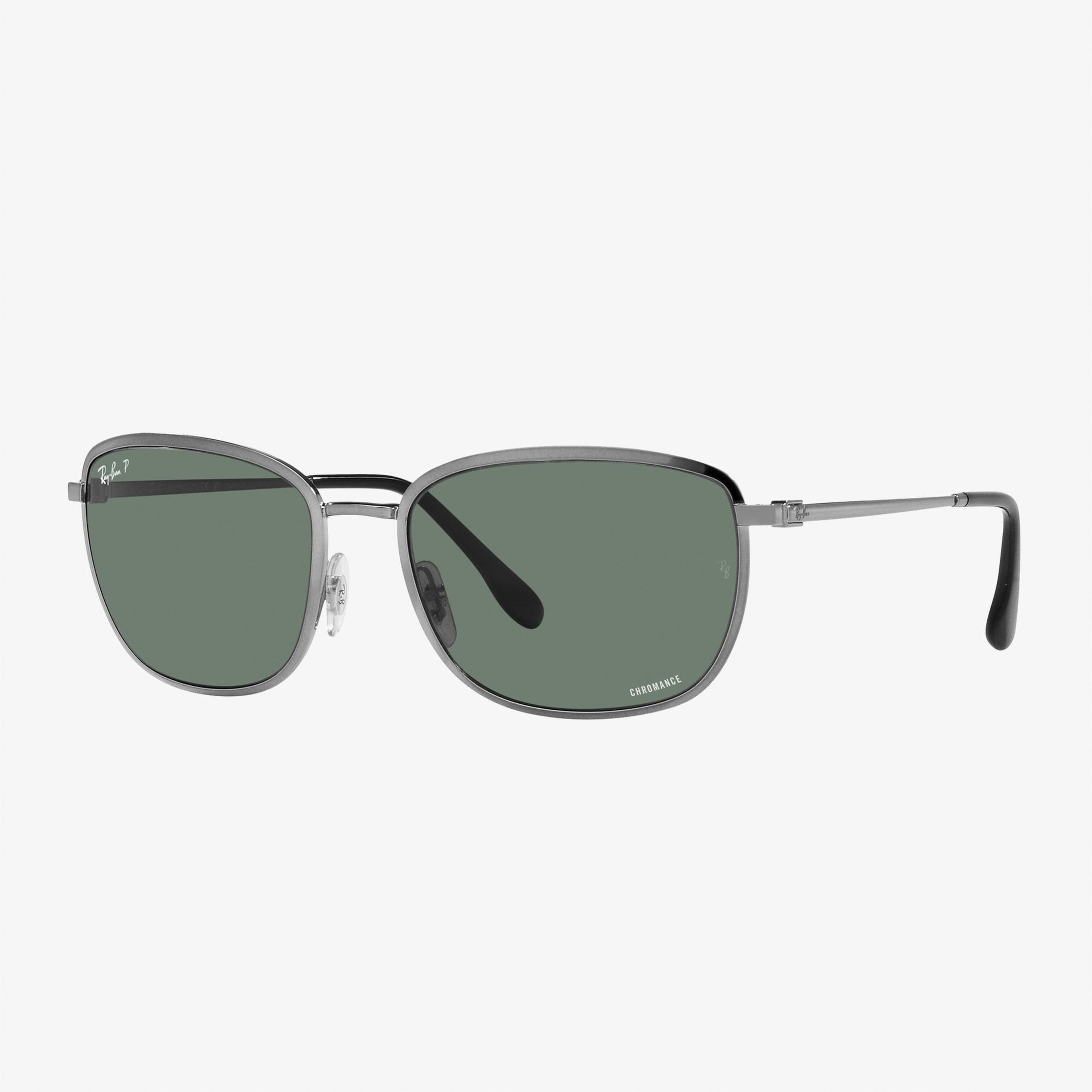 RAY-BAN Metal Unisex Gri Güneş Gözlüğü