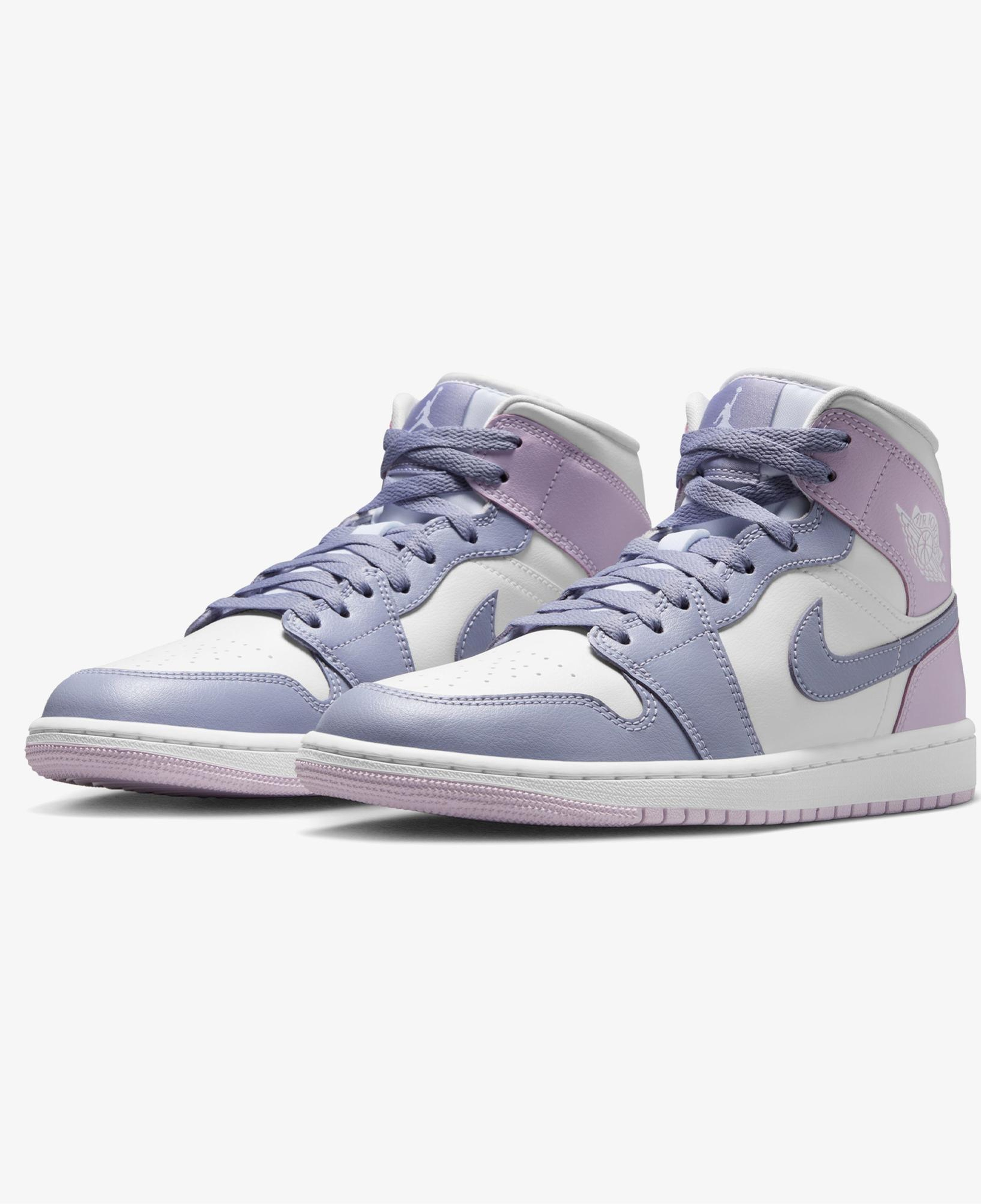 Jordan Air 1 Mid Kadın Mor Spor Ayakkabı