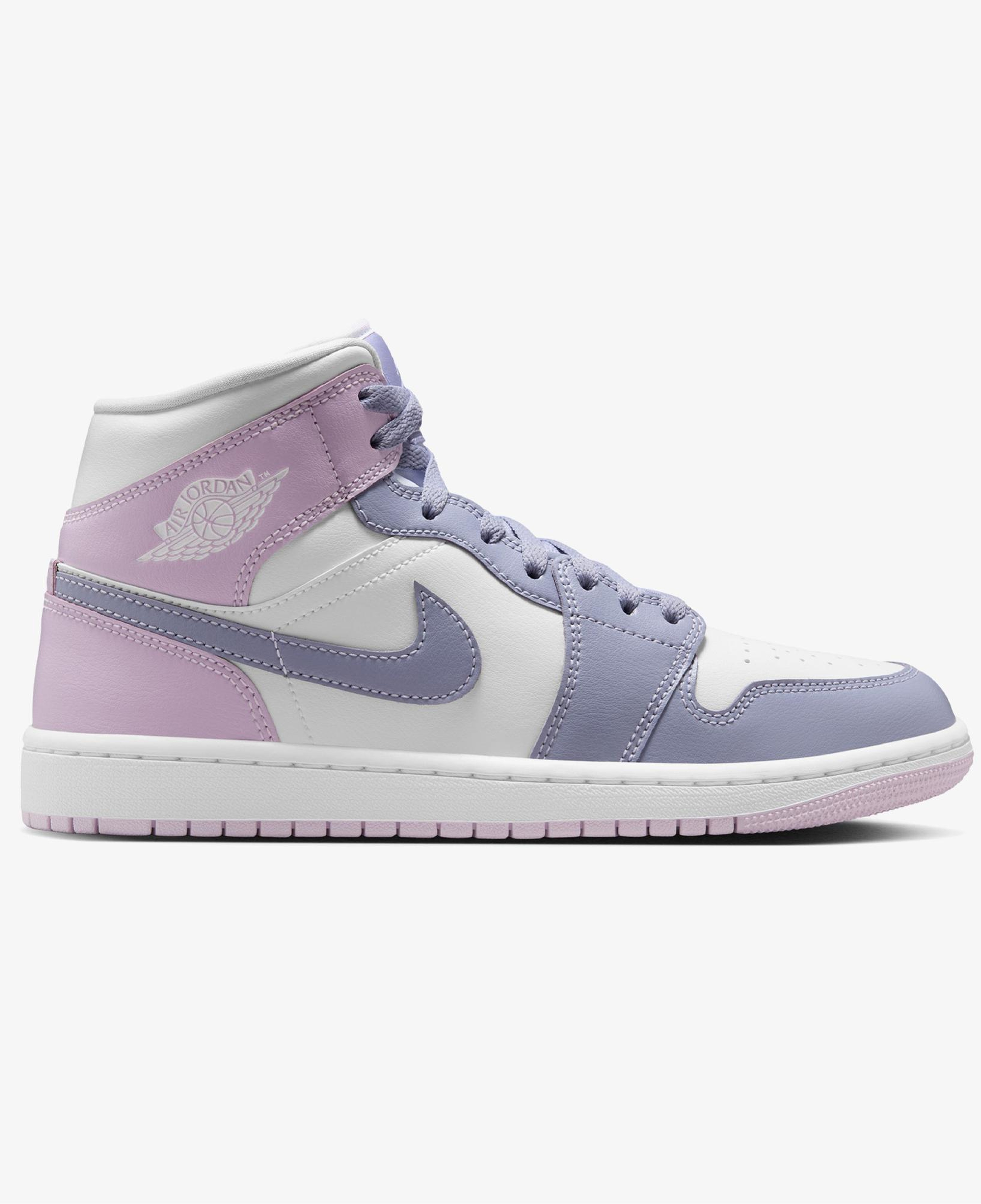Jordan Air 1 Mid Kadın Mor Spor Ayakkabı