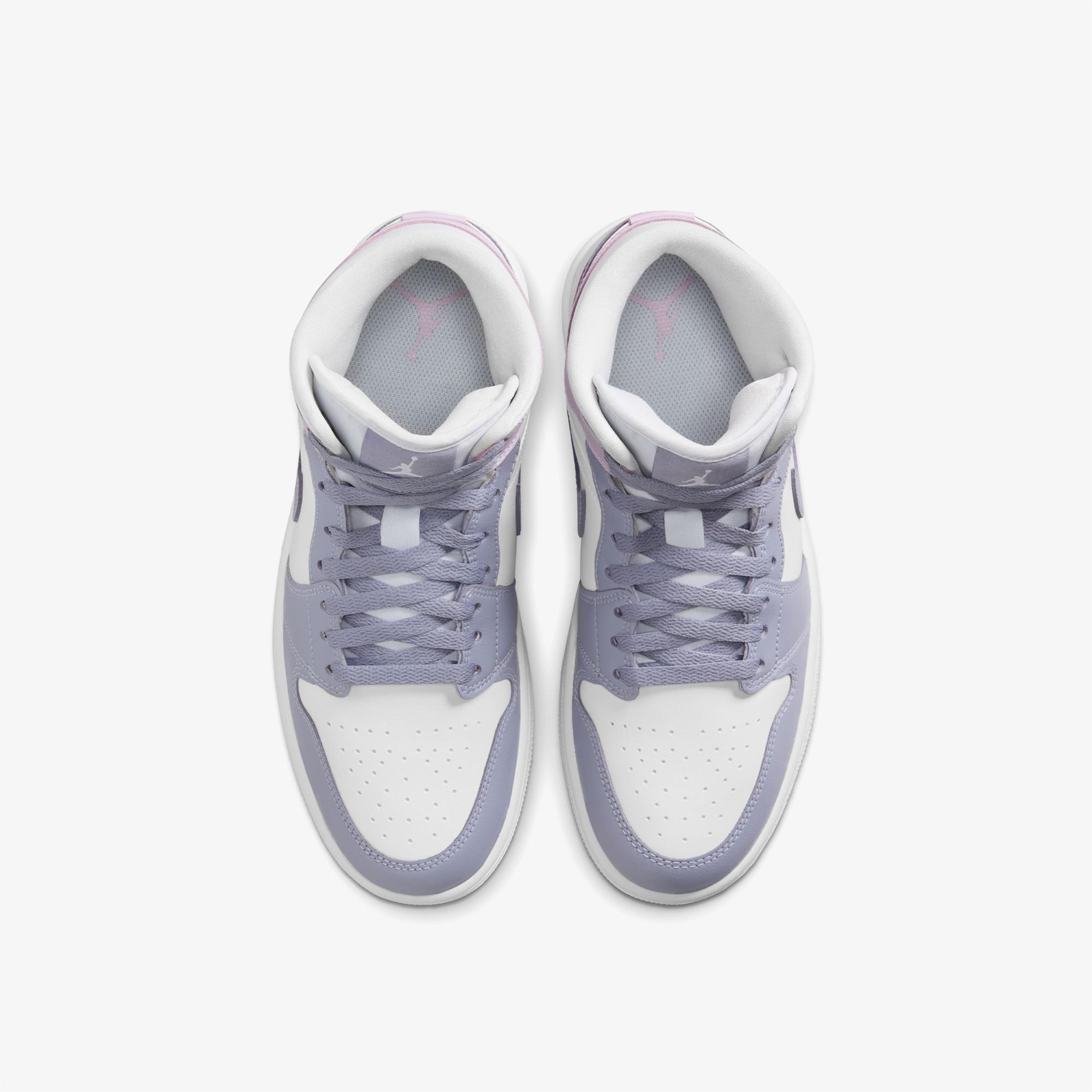 Jordan Air 1 Mid Kadın Mor Spor Ayakkabı